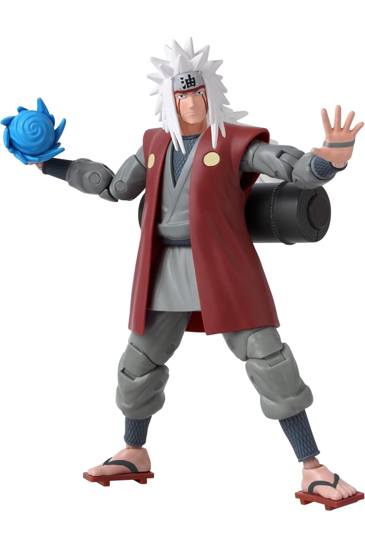 KDROĞLU KDROGLU 16 cm Jiraiya Poz Verilebilir Figür, Anime Heroes Naruto Serisi New Desing 1109836