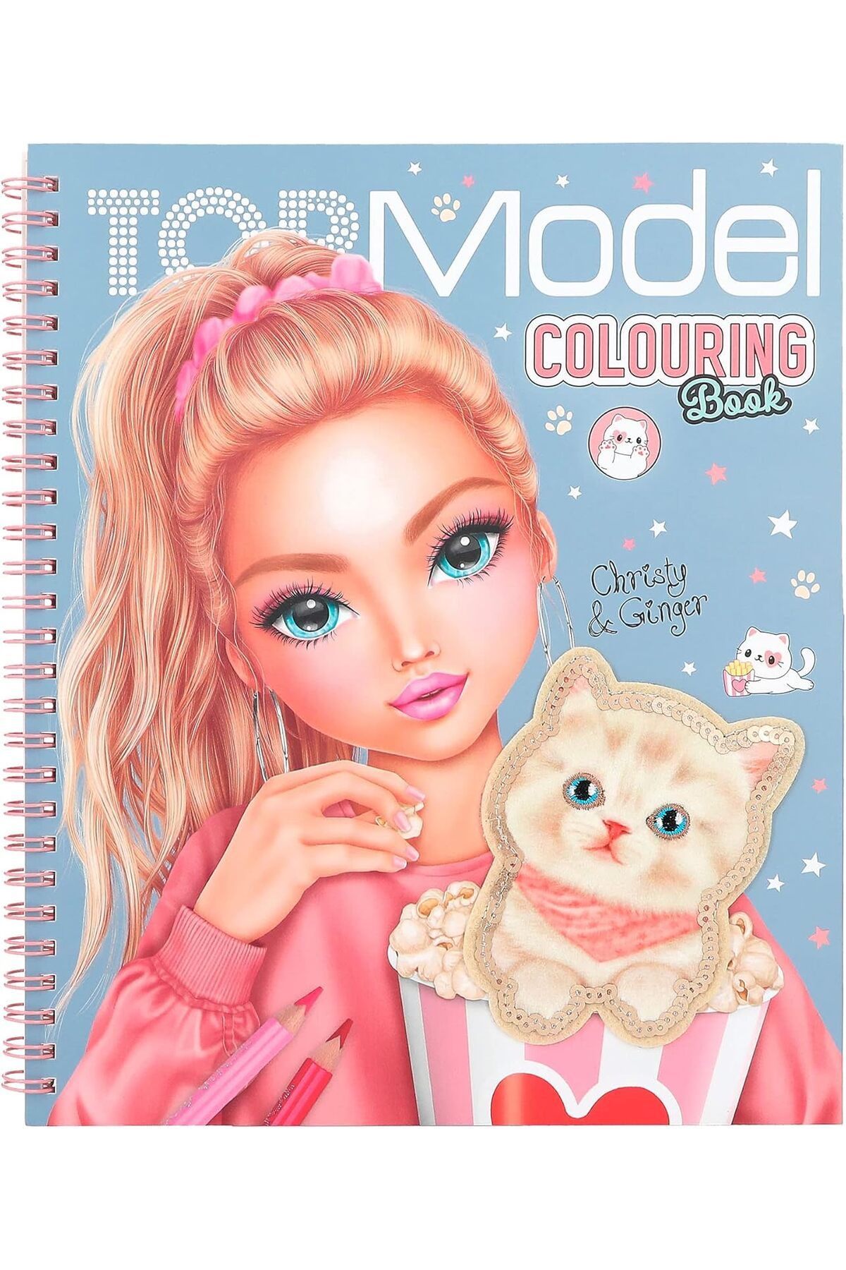 STOREMAX bystoreby 12434 TOPModel Cutie Star – Boyama kitabı seti, 40 sayfa, moda kıyafetler tasarlamak i