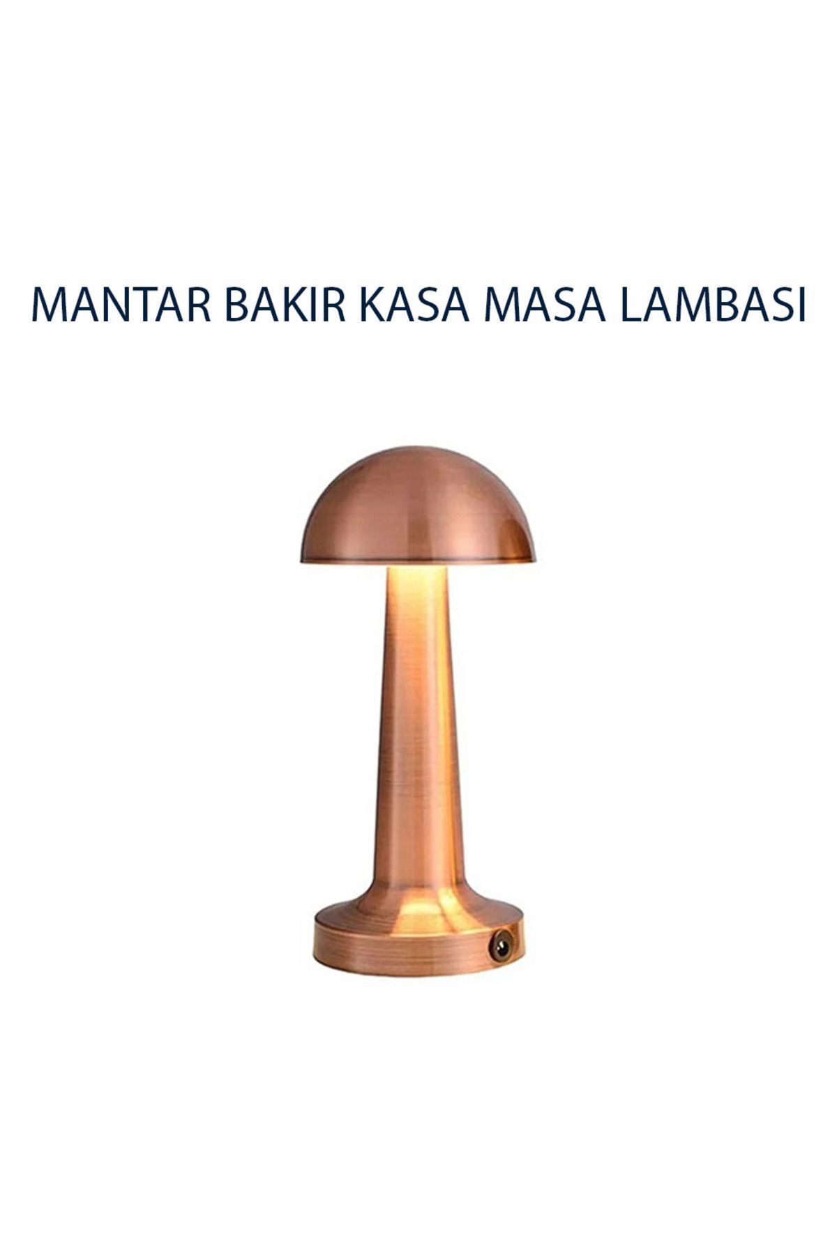 BMG Aydınlatma Şarjlı Masa Lambası Bakır