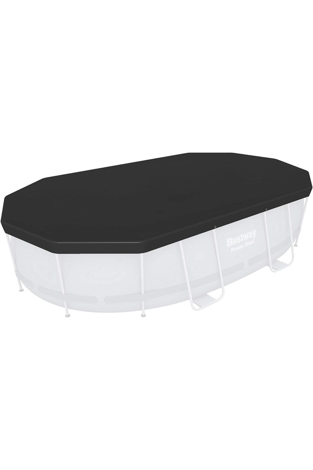 ÇAĞUR KDROGLU Flowclear PVC branda, gri, Power Steel havuz için YENİ 1109945