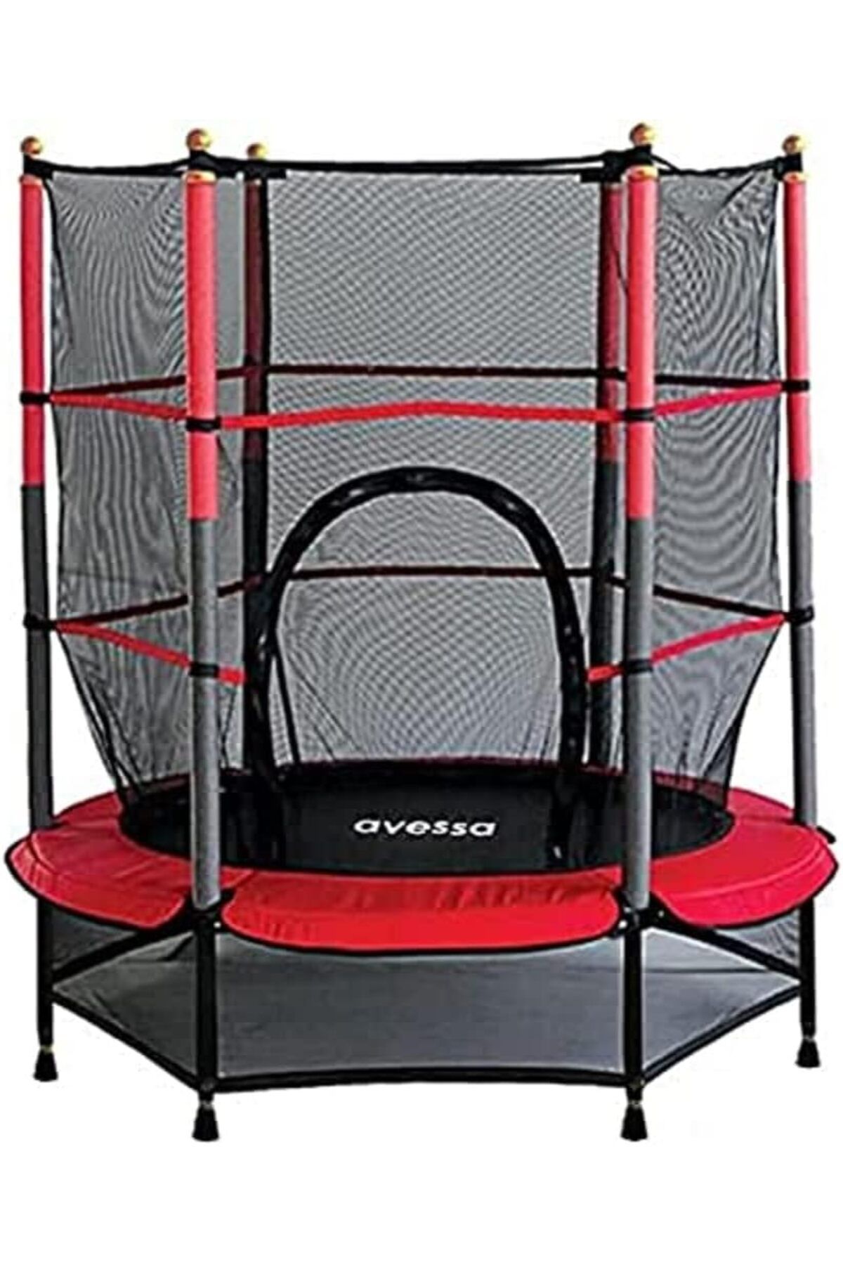 STOREMAX Fileli Korumalı Trampolin 55" (140 Cm)