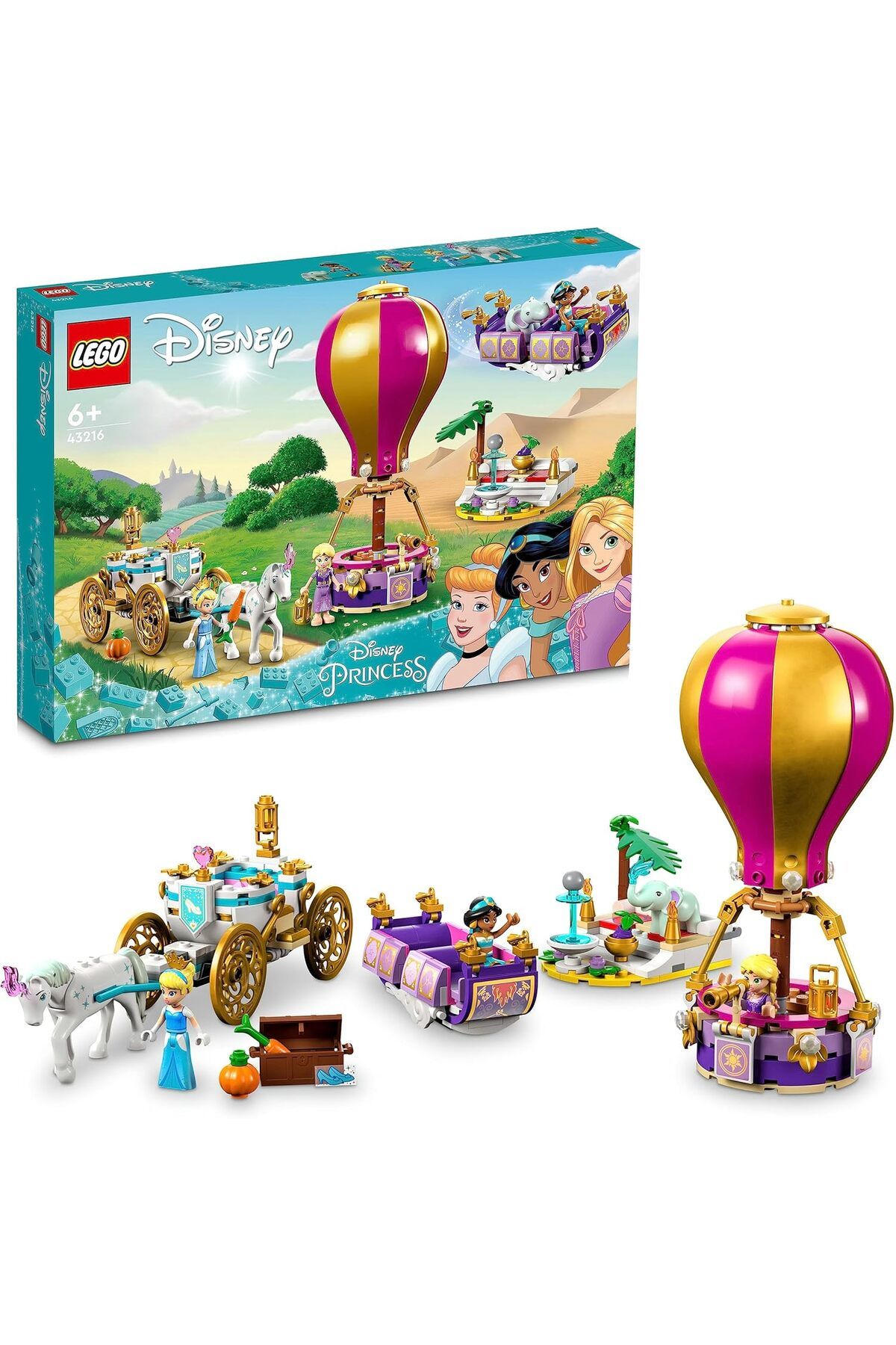 STOREMAX jvnnastore │ Princess Prensesin Büyülü Yolculuğu 43216-6 Yaş Üzeri İçin Rapunzel, Yasemin