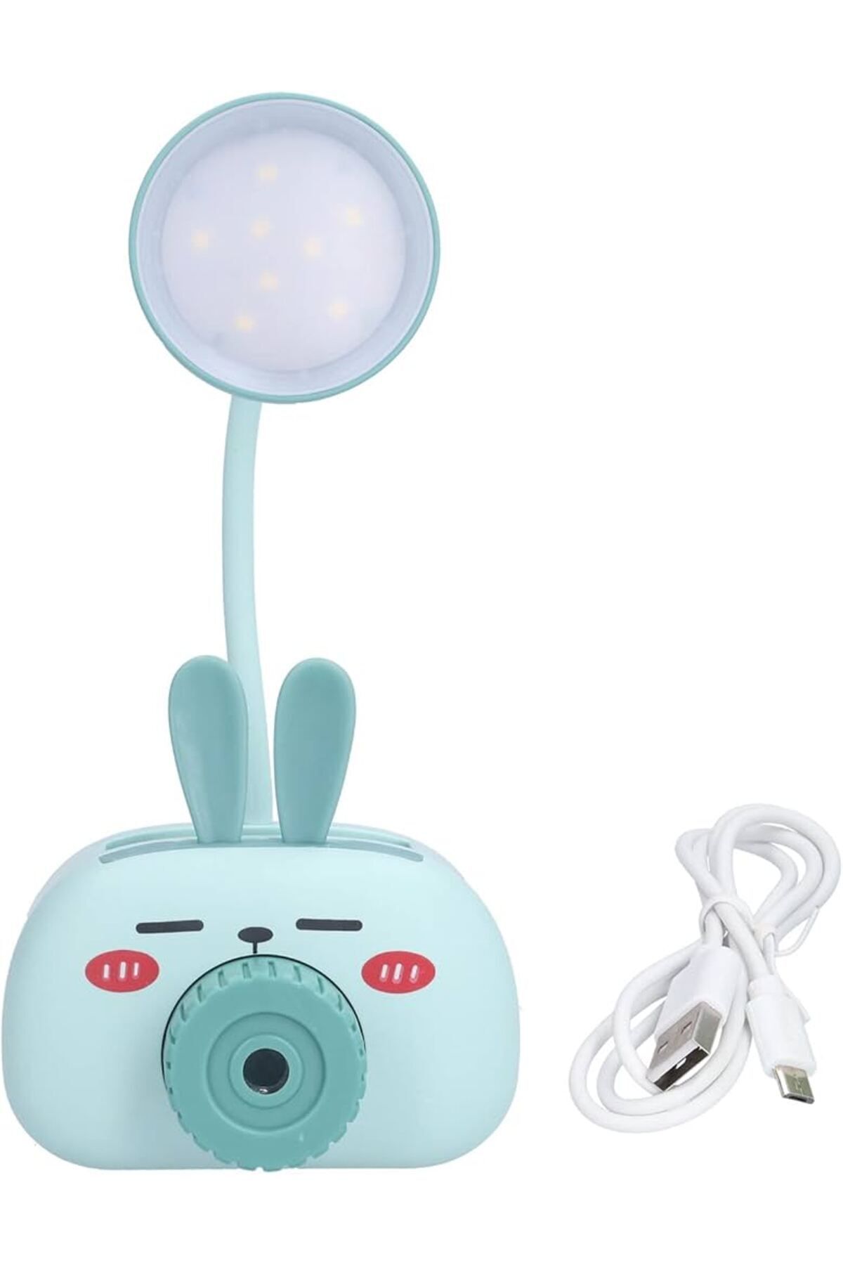 Hedies Tavşan Gece Lambası Kalemlik USB Şarj Edilebilir