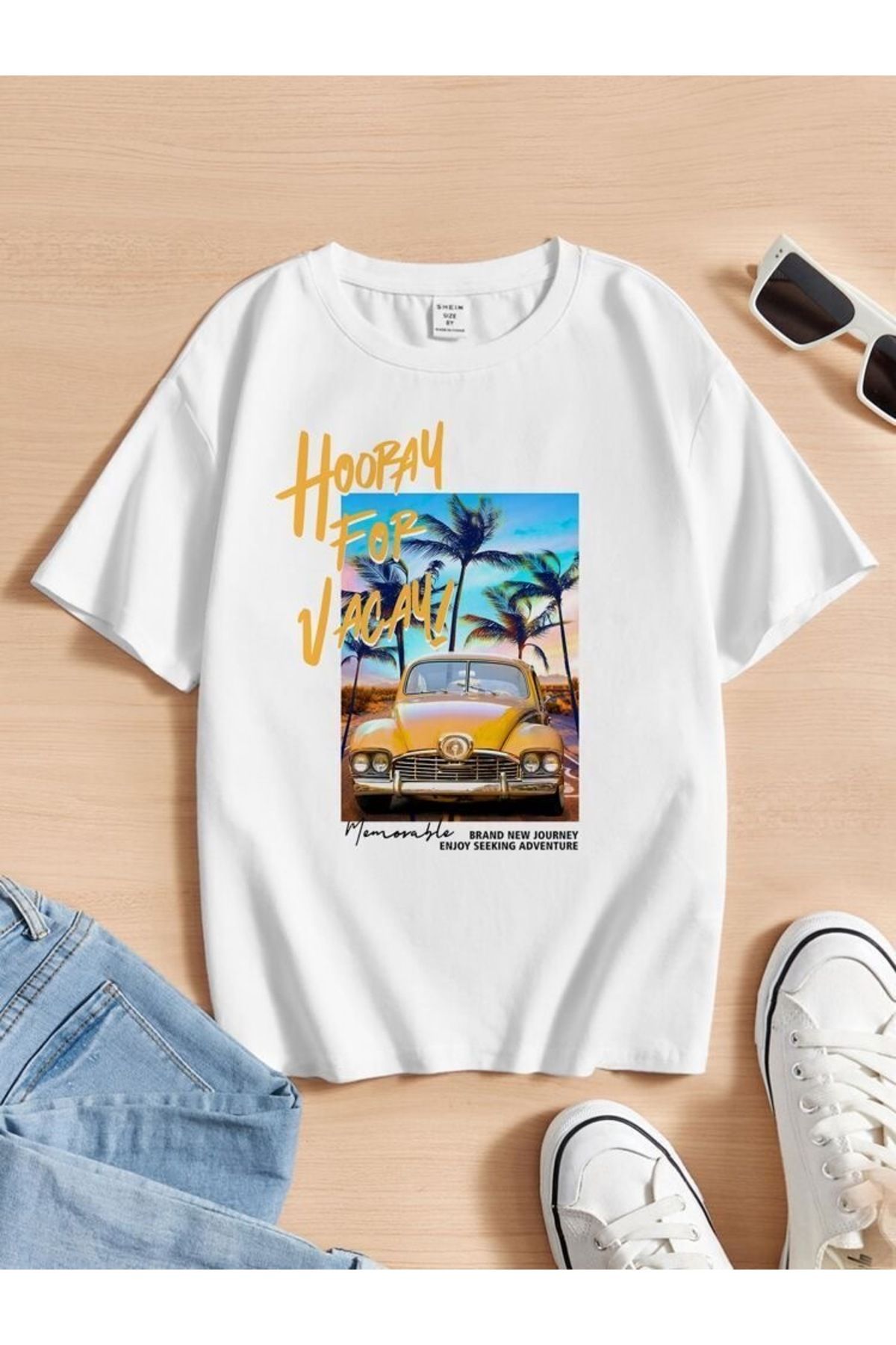sole stories Oversize Kesim Kısa Kollu Baskılı T-shirt