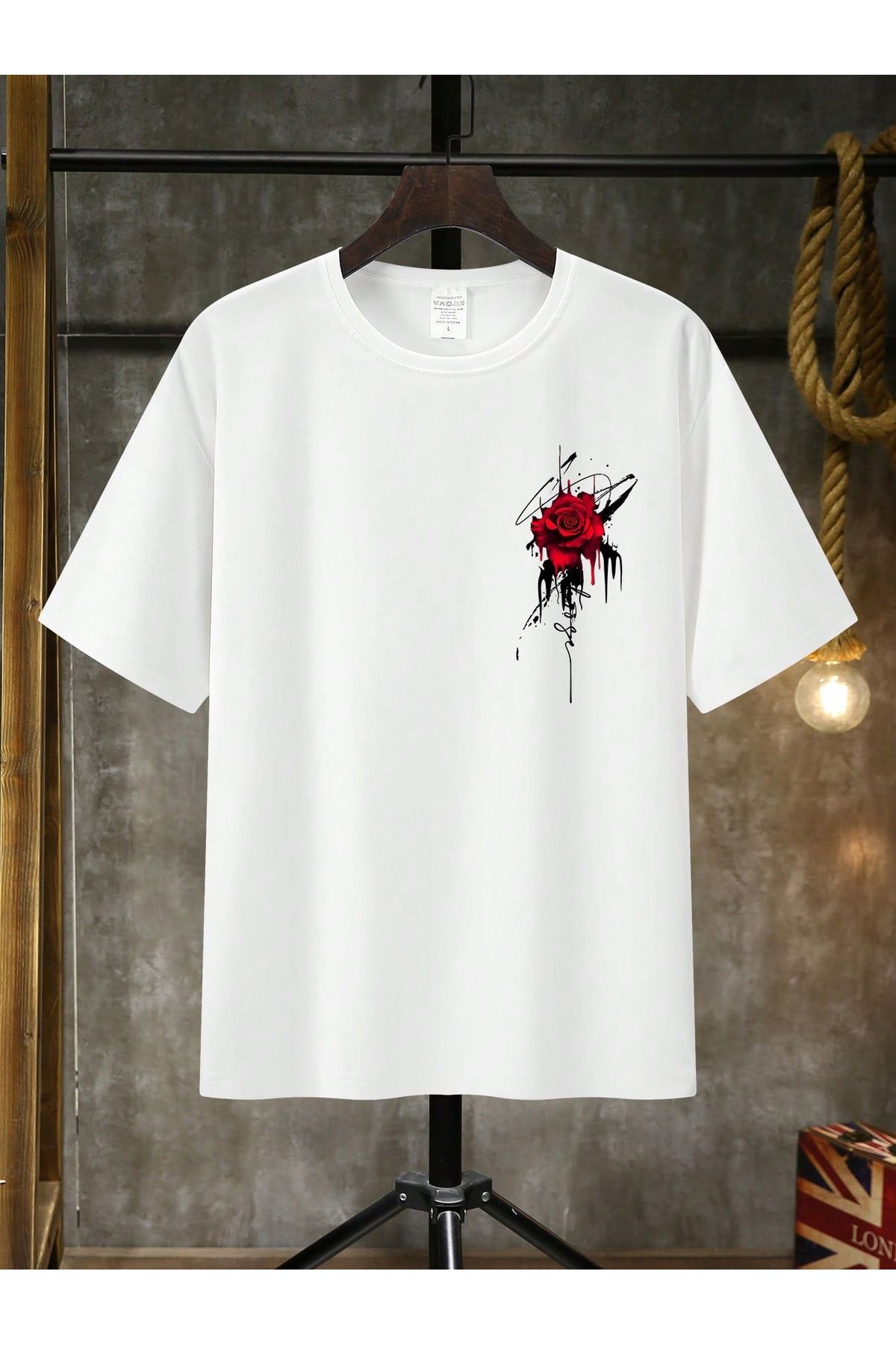 Jose Clothing Oversize Kesim Kısa Kollu Baskılı T-shirt