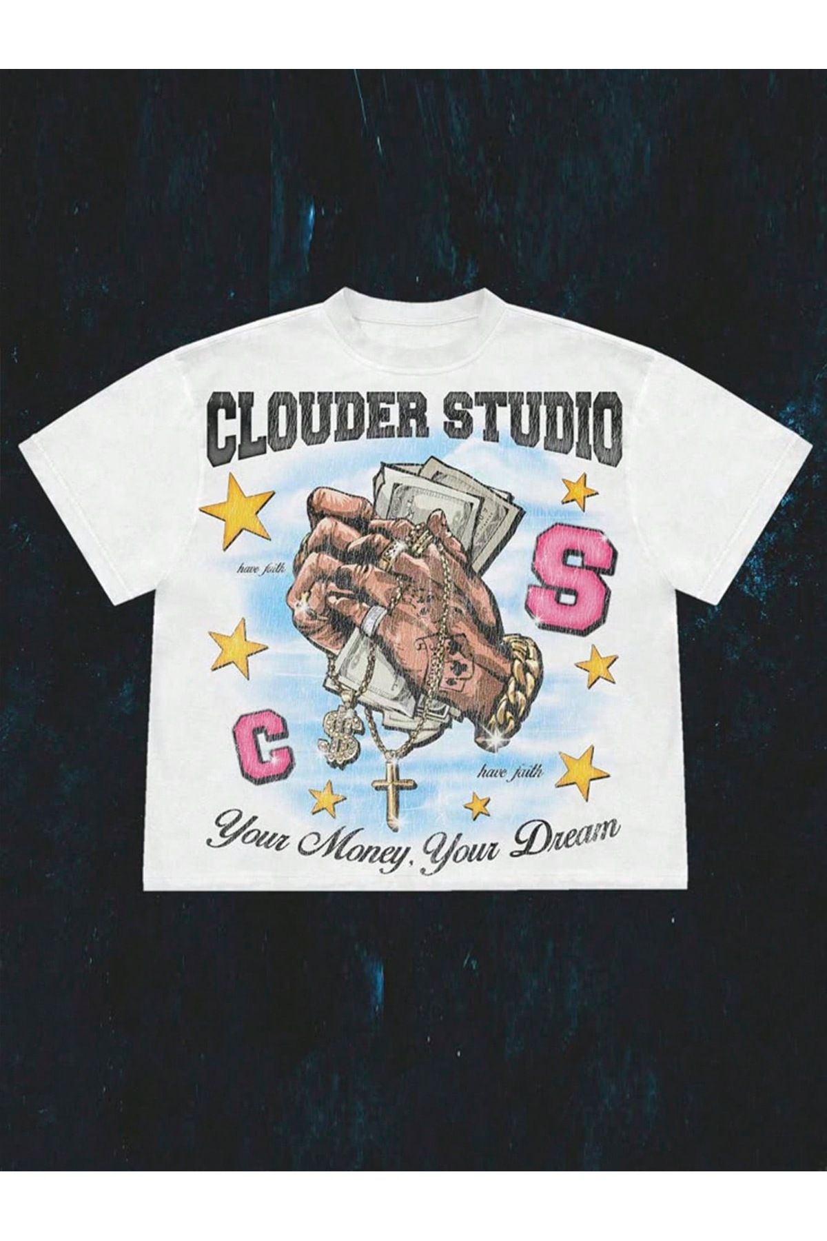 sole stories Oversize Kesim Kısa Kollu Baskılı T-shirt