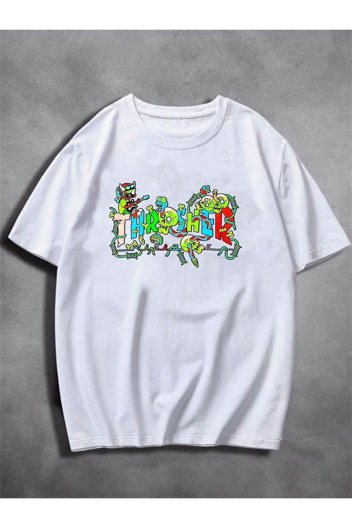 sole stories Oversize Kesim Kısa Kollu Baskılı T-shirt