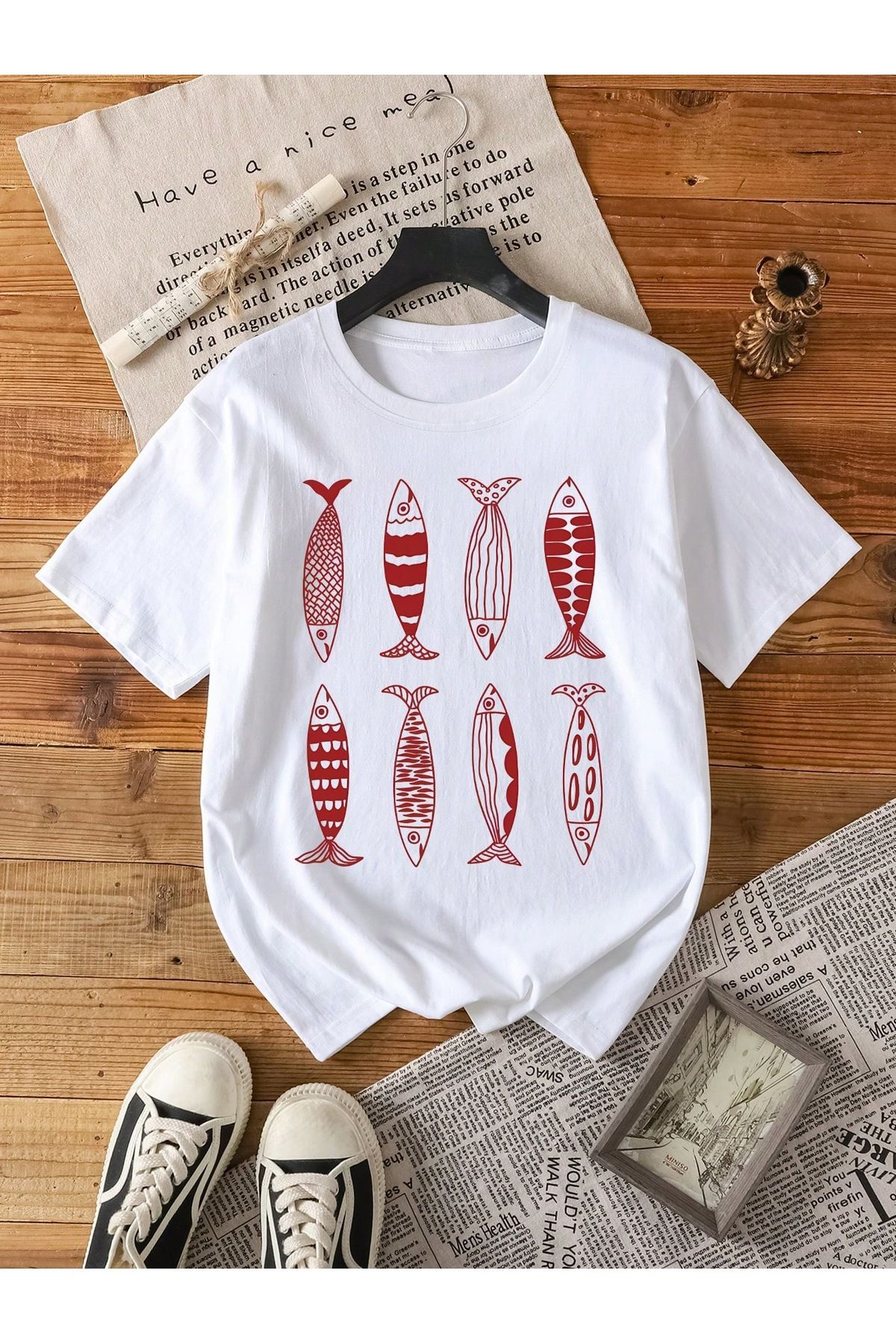 sole stories Oversize Kesim Kısa Kollu Baskılı T-shirt