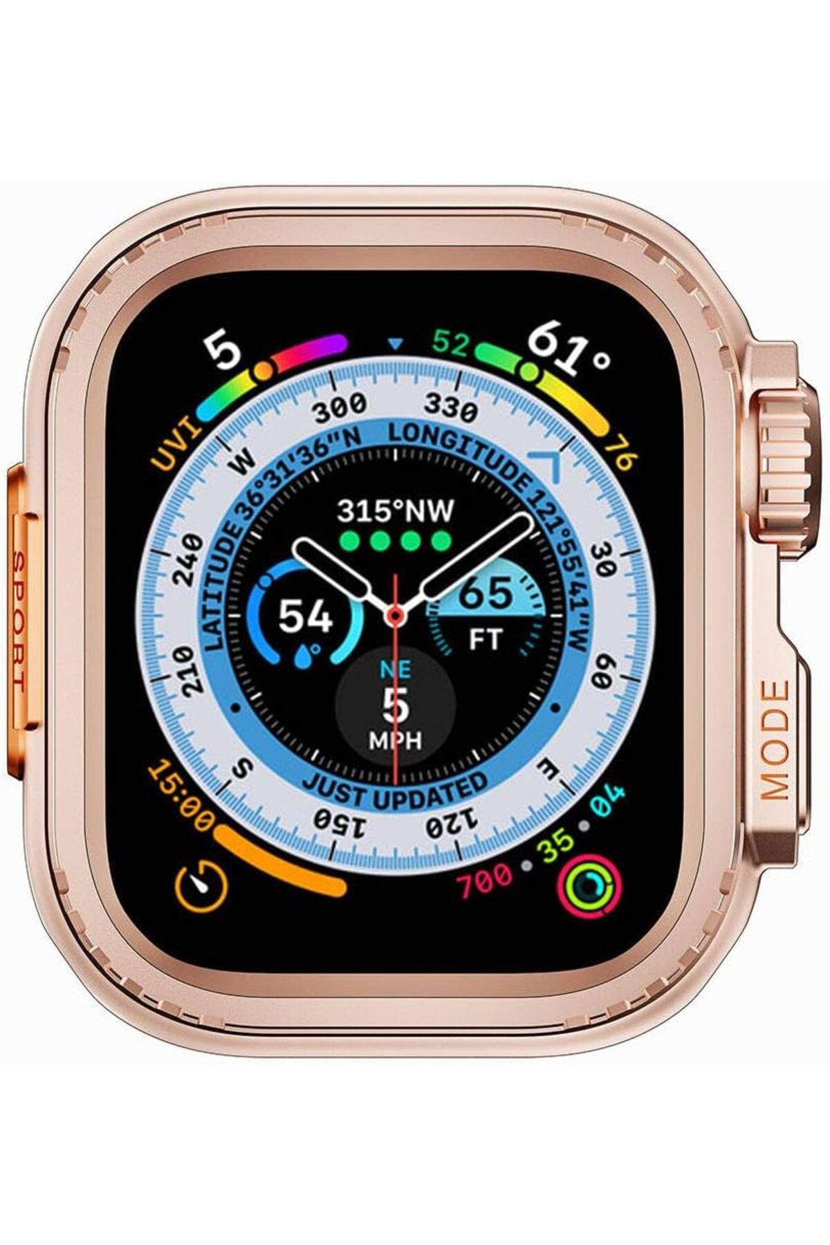 KDROĞLU GEÇMEZ İle Uyumlu Watch 44mm to İle Uyumlu Watch Ultra 49mm Kasa Dönüştürücü Watch Gard 33