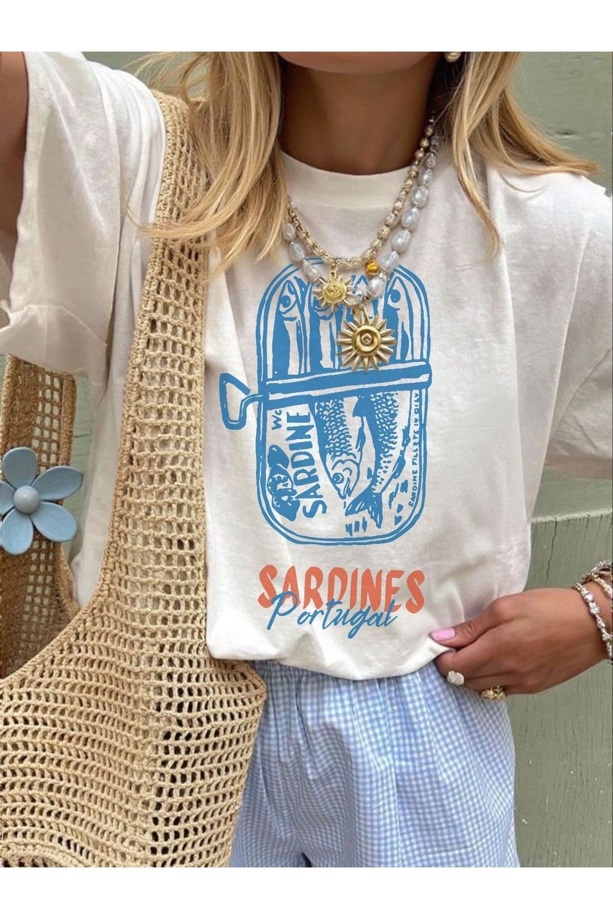 sole stories Oversize Kesim Kısa Kollu Baskılı T-shirt