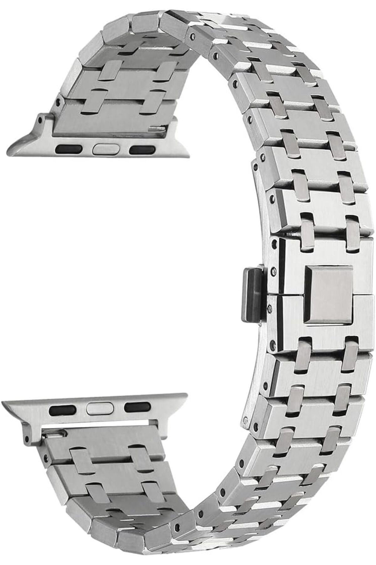 KDROĞLU KDROGLU İle Uyumlu Watch 38mm/40mm KRD-83 Metal Kordon Gümüş New Desing 1109836
