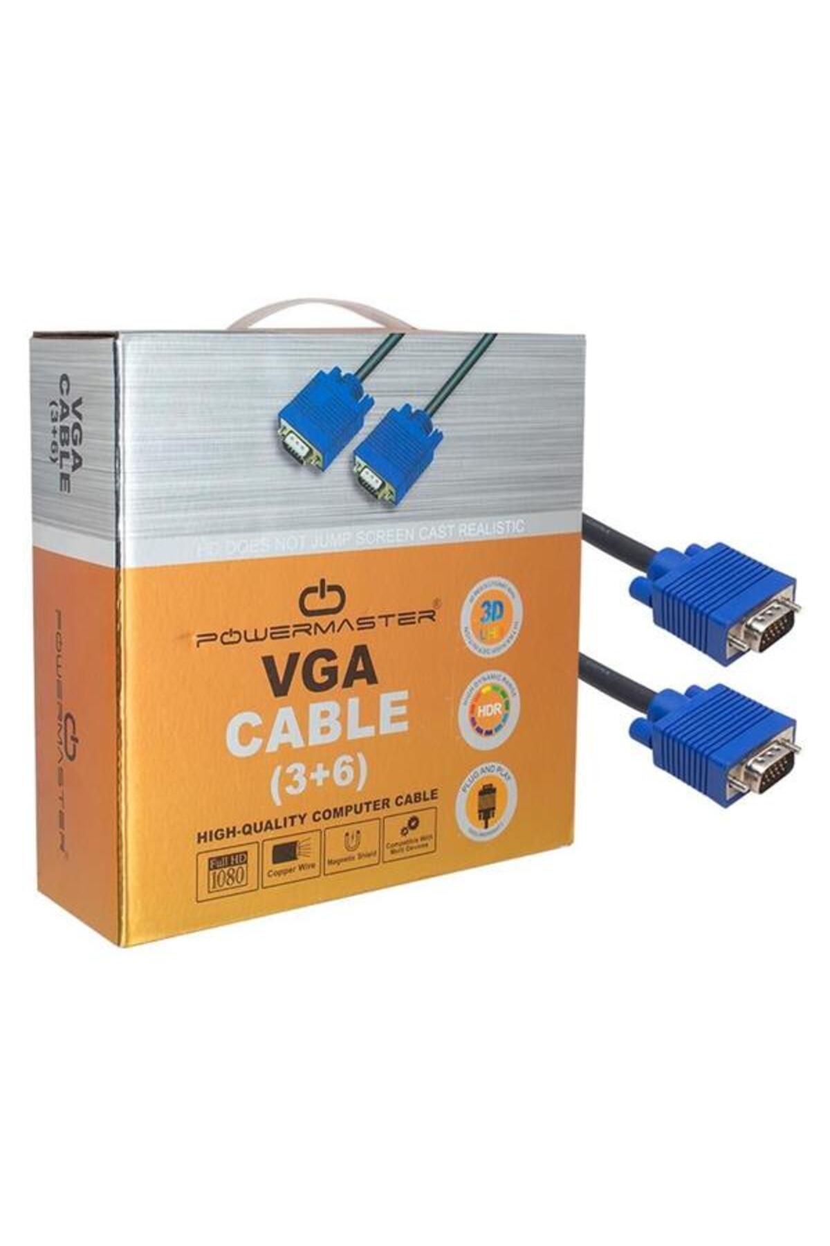 feifei Powermaster 15 Pin Erkek/erkek 20 Metre Vga Kablo