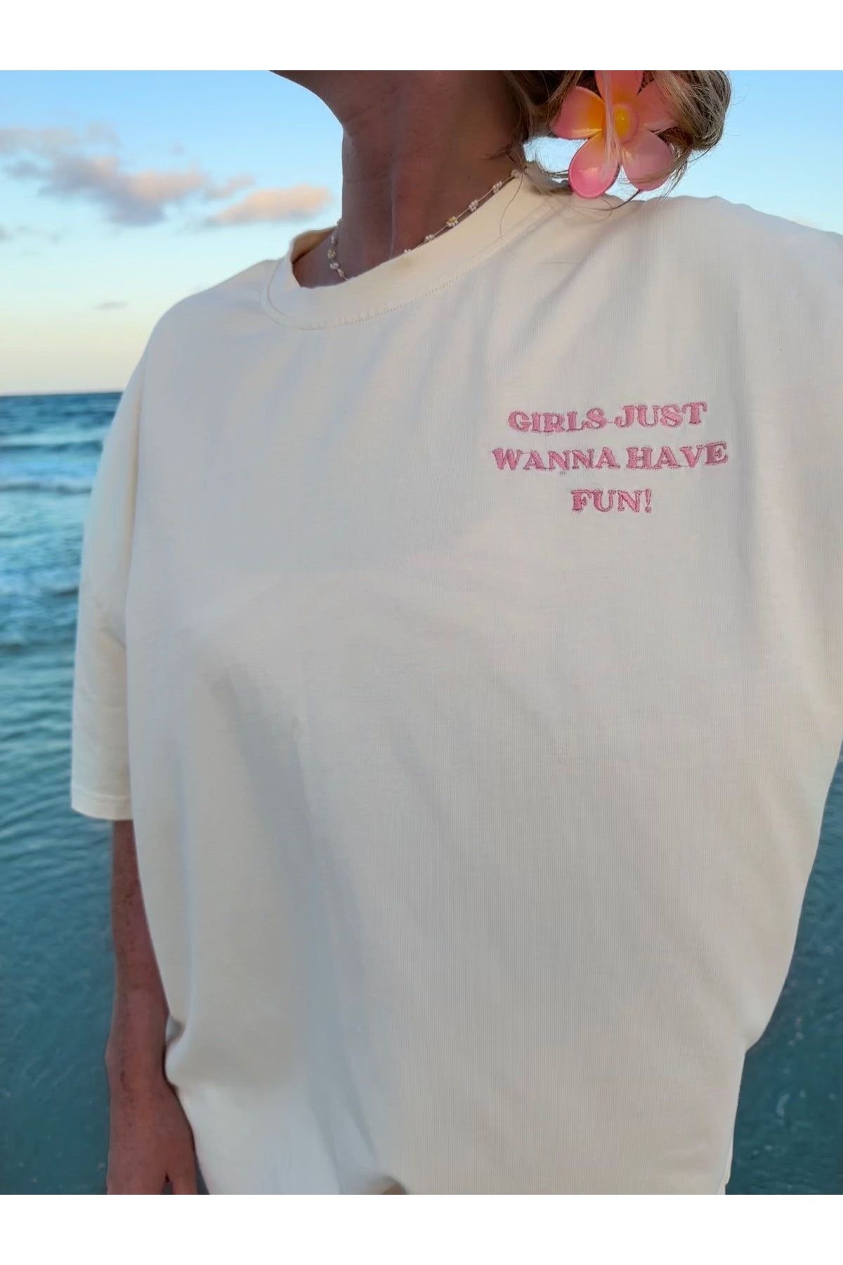 sole stories Oversize Kesim Kısa Kollu Baskılı T-shirt
