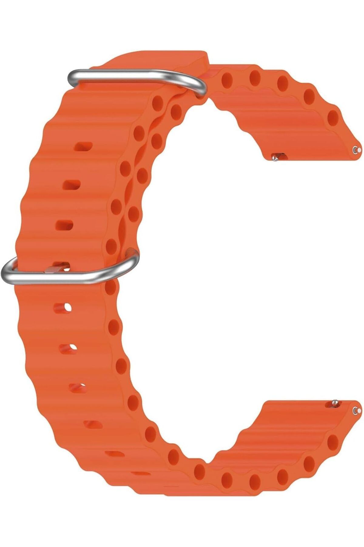 KDROĞLU KDROGLU Galaxy Watch 3 45 mm için Kordon Band Turuncu New Desing 1109836