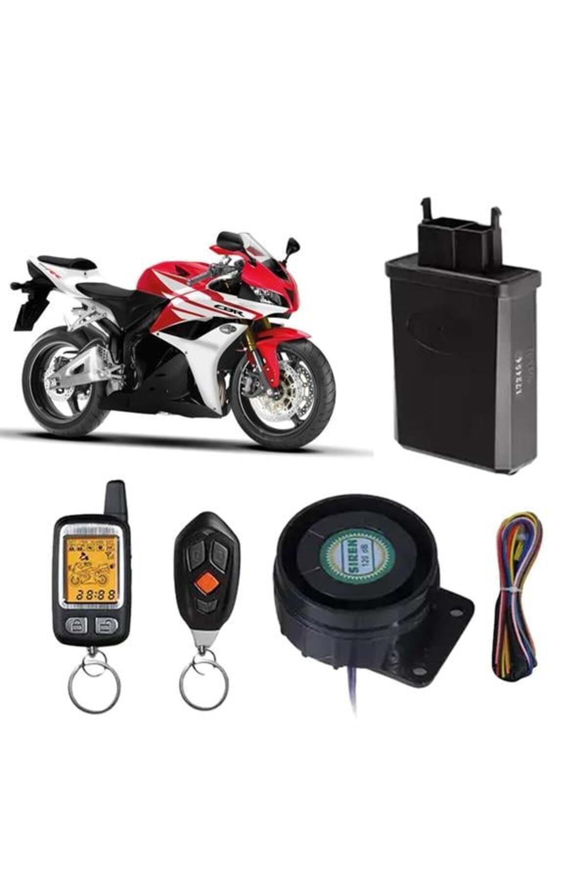 NETWORK ART Powermaster Pm-22737 Spy 120 Desibel Sesli Ve Titreşimli Motosiklet Alarm Sistemi