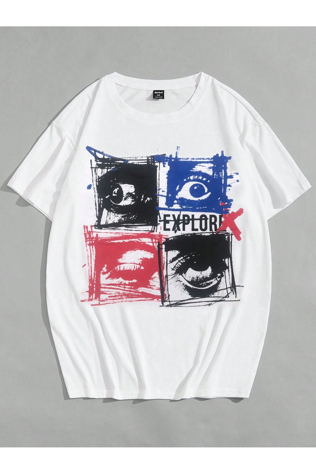 sole stories Oversize Kesim Kısa Kollu Baskılı T-shirt