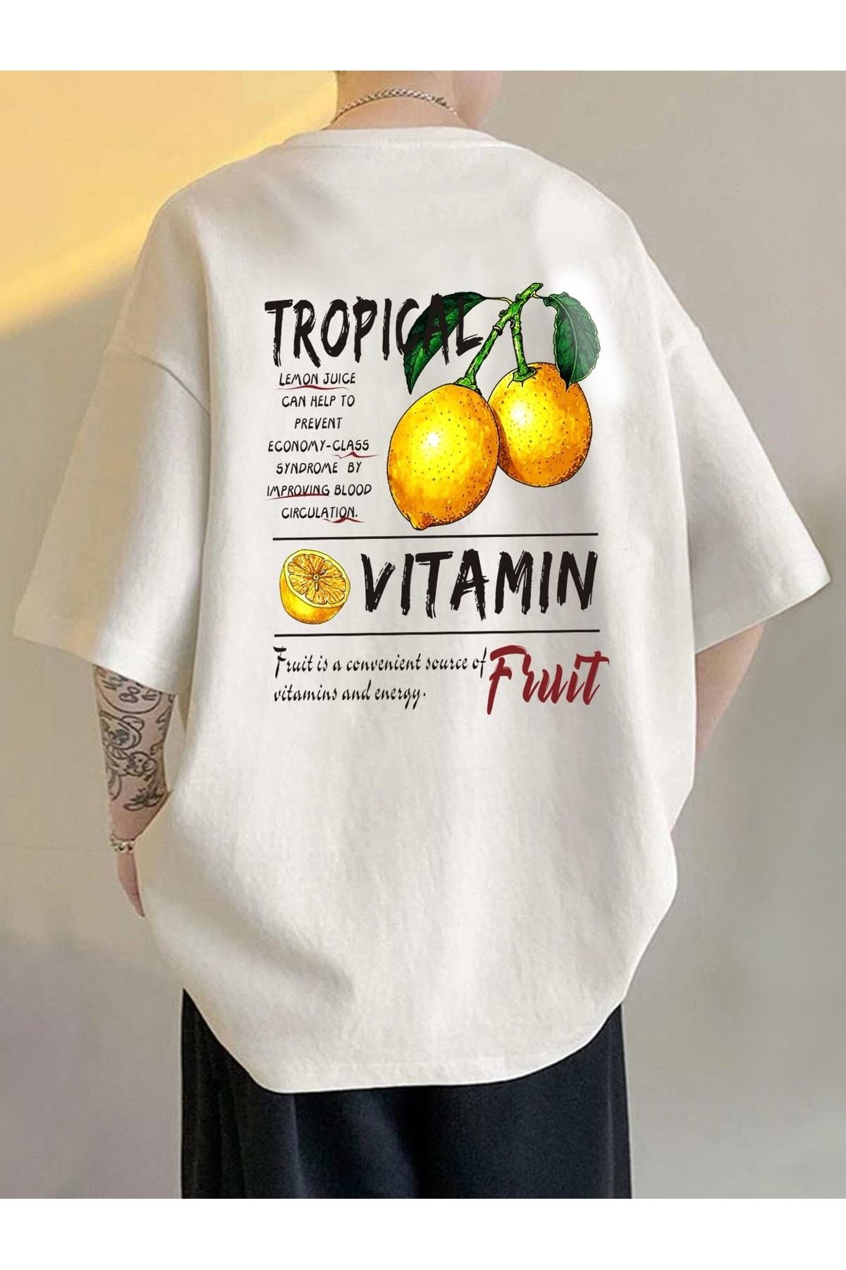 Jose Clothing Oversize Kesim Kısa Kollu Baskılı T-shirt