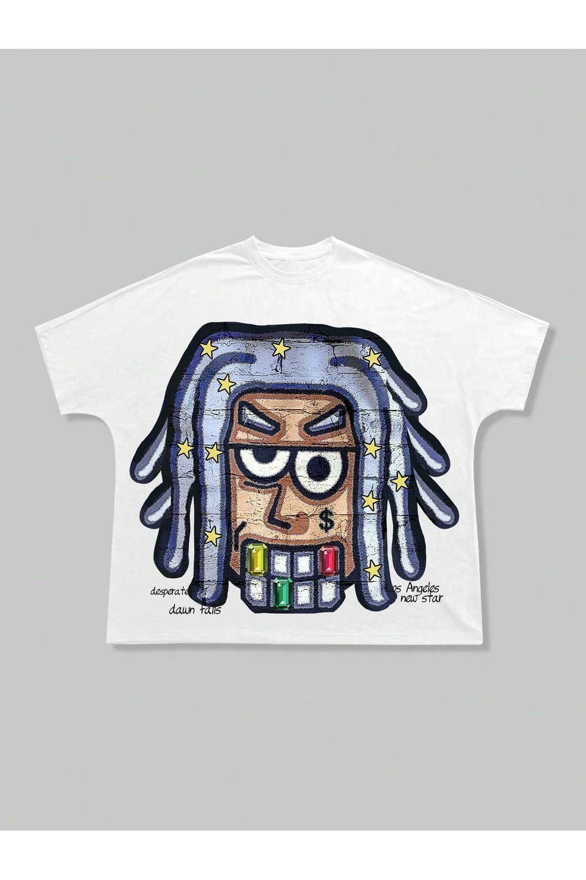 sole stories Oversize Kesim Kısa Kollu Baskılı T-shirt