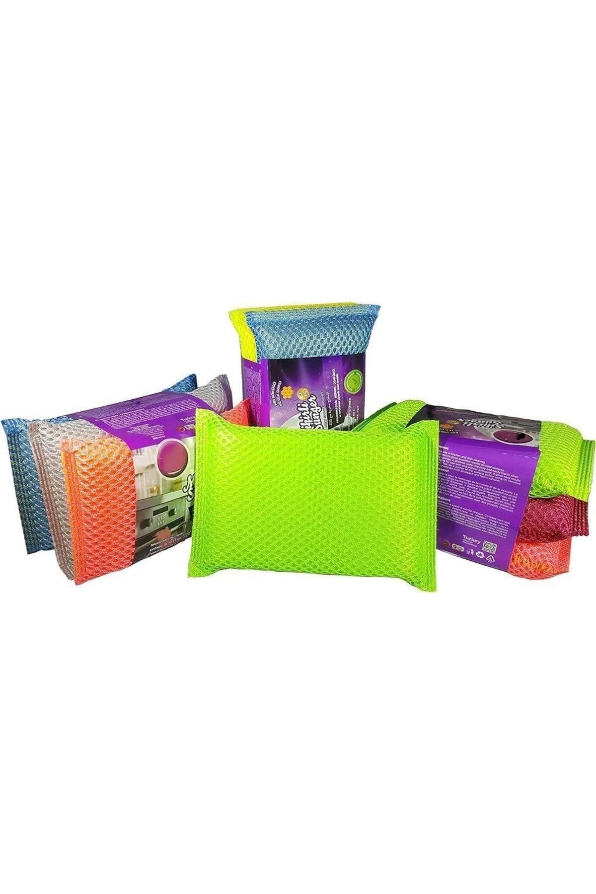 STOREMAX Home Fileli Bulaşık Sungeri, Çizdirmez Temizlik ve Bulaşık Sungeri,