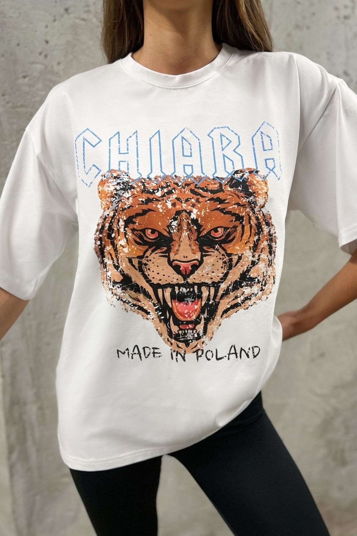 sole stories Oversize Kesim Kısa Kollu Baskılı T-shirt