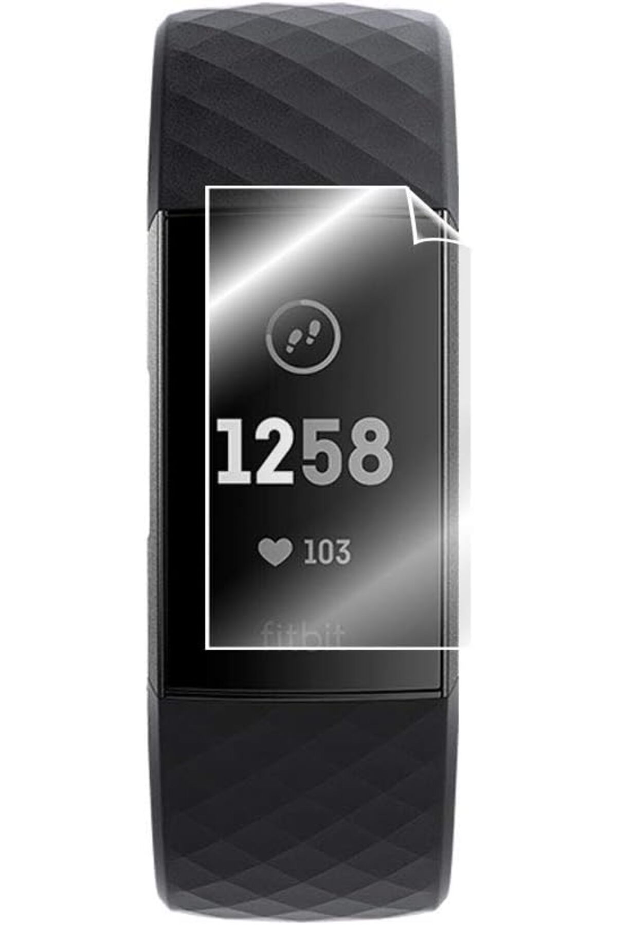 KDROĞLU KDROGLU Fitbit Charge 3 Ekran Koruyucu 4 Adet New Desing 1109836