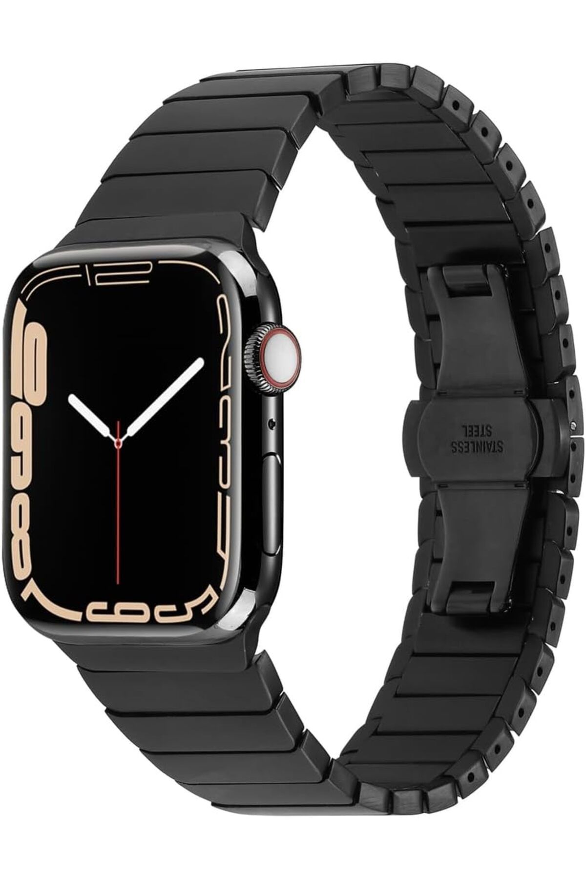 KDROĞLU KDROGLU İle Uyumlu Watch 7 41mm KRD-78 PU Deri Kordon Strap Kayış Mavi New Desing 11098