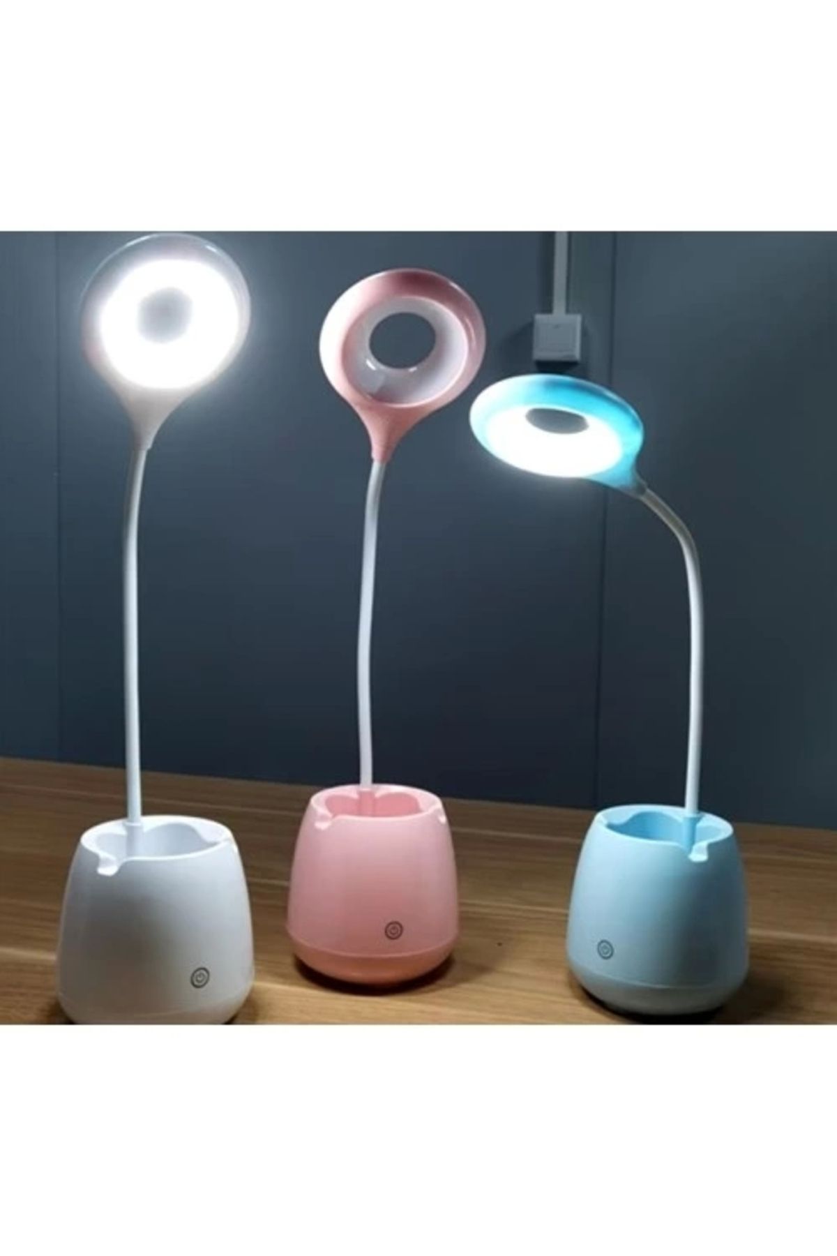 HayMed Halka Led Usb Şarjlı Masa Lambası