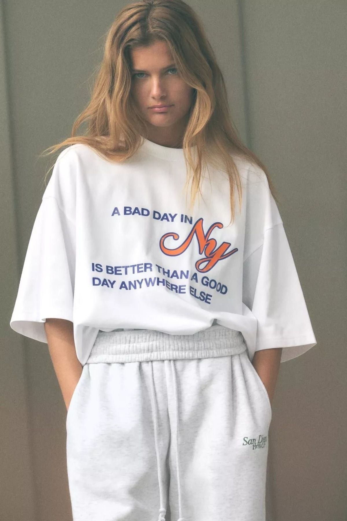 Jose Clothing Oversize Kesim Kısa Kollu Baskılı T-shirt