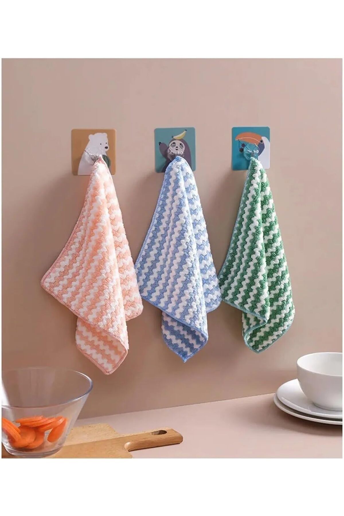 STOREMAX htpshopmx Yumuşak Dokulu Temizlik Bezleri, 30x30 cm, 3'lü Set, Leke Tutmaz, Koku Yapmaz str http 10