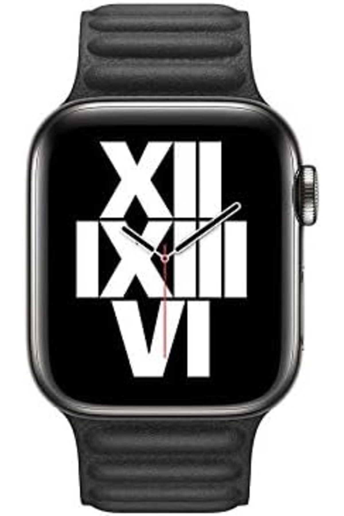 KDROĞLU KDROGLU İle Uyumlu Watch 44mm KRD-34 Deri Kordon Siyah New Desing 1109836
