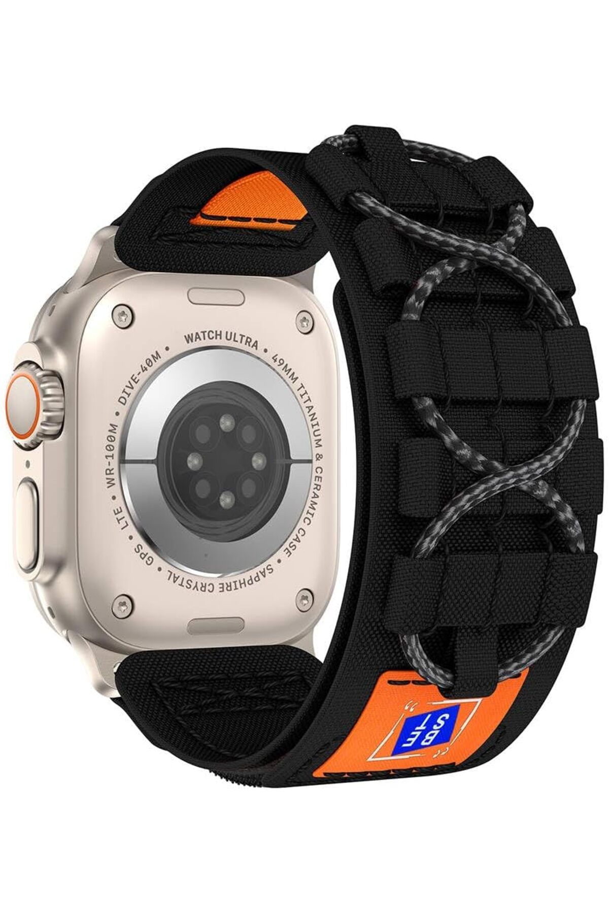 ÇAĞUR KDROGLU İle Uyumlu Watch 42mm KRD-99 Hasır Kordon Siyah YENİ 1109945