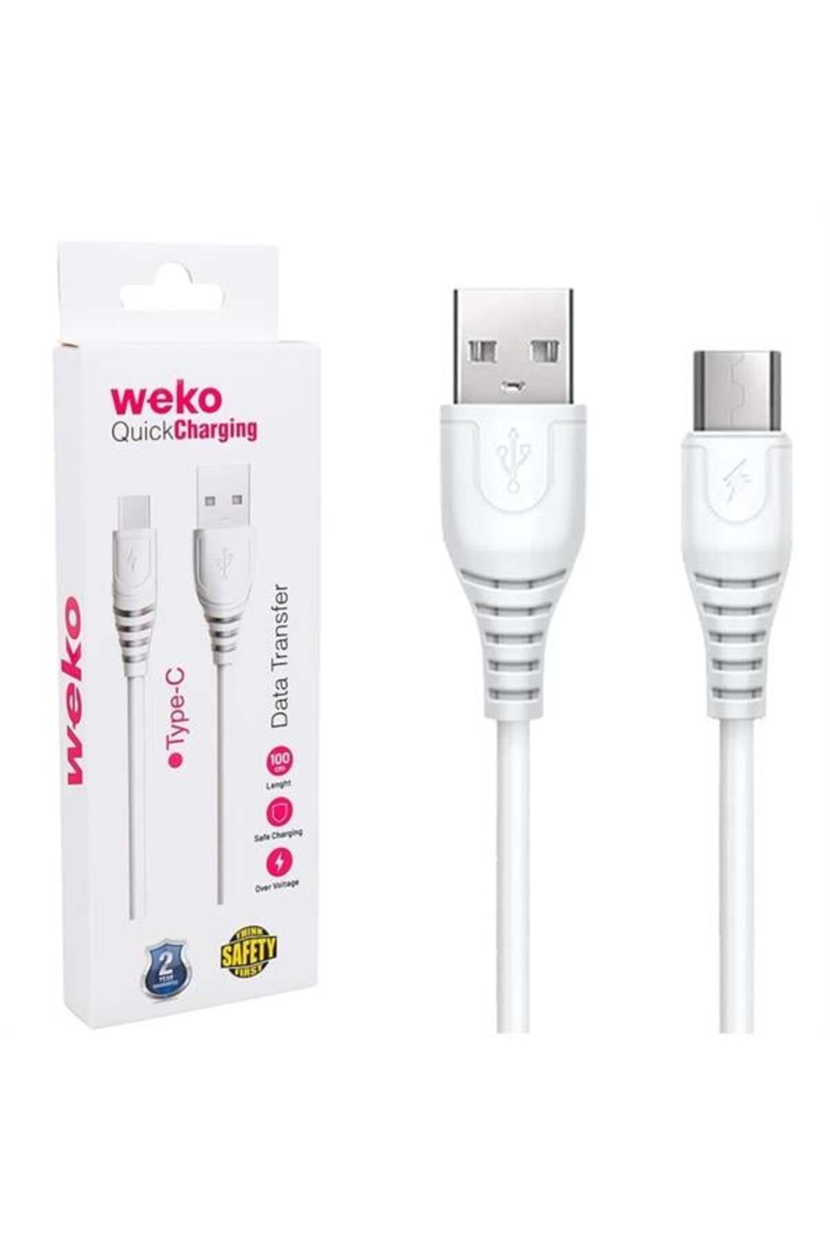 Pazarcan Weko Wk-22018 Usb To Type-C Telefon Şarj Kablosu