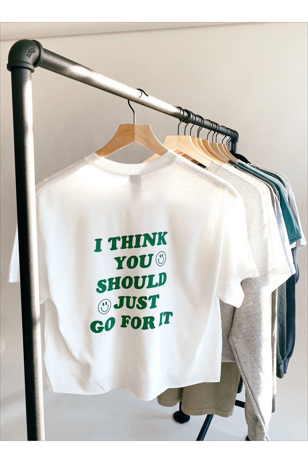 Jose Clothing Oversize Kesim Kısa Kollu Baskılı T-shirt