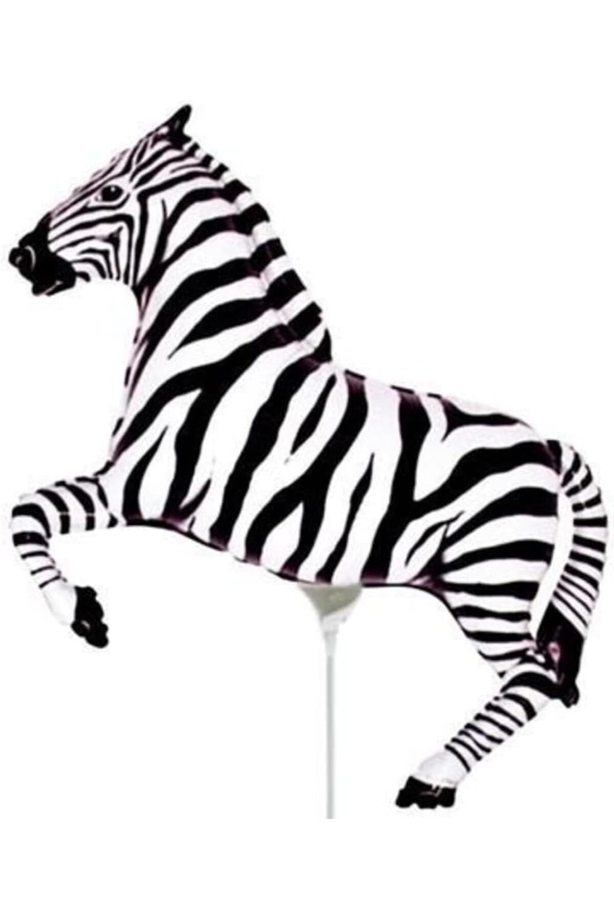 STOREMAX htpshopmx Castle 14'' Zebra Folyo Balon- 15 Adet str http 1092444