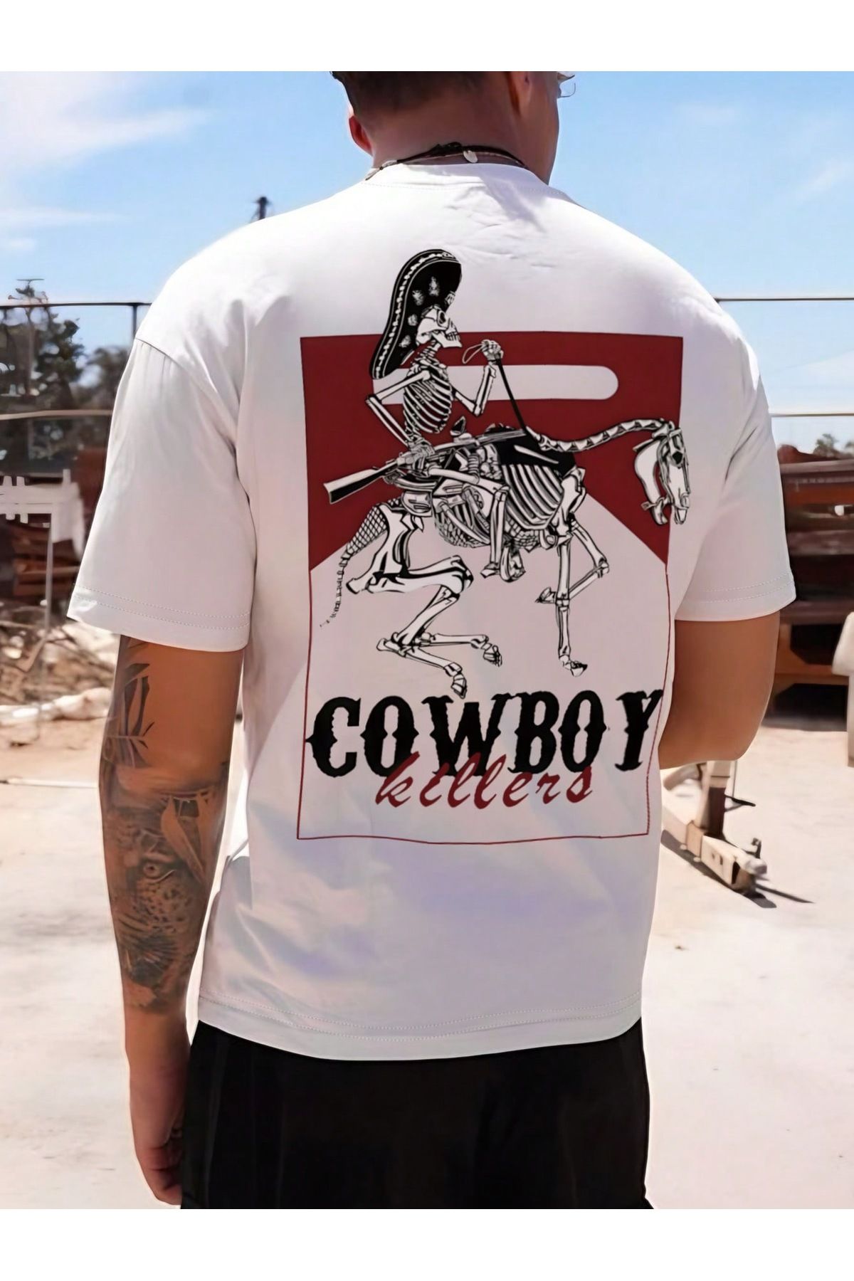 sole stories Oversize Kesim Kısa Kollu Baskılı T-shirt