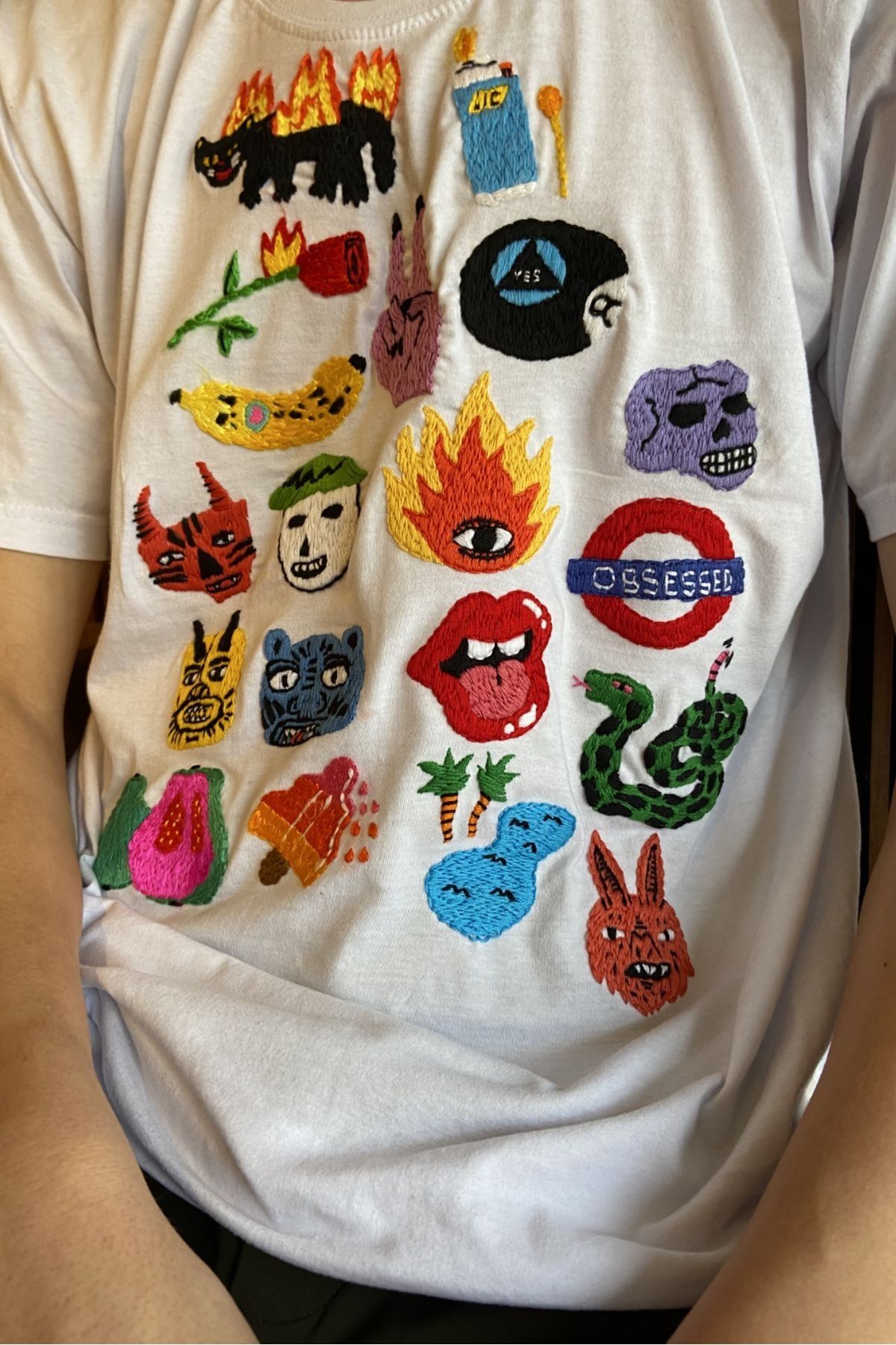 Jose Clothing Oversize Kesim Kısa Kollu Baskılı T-shirt