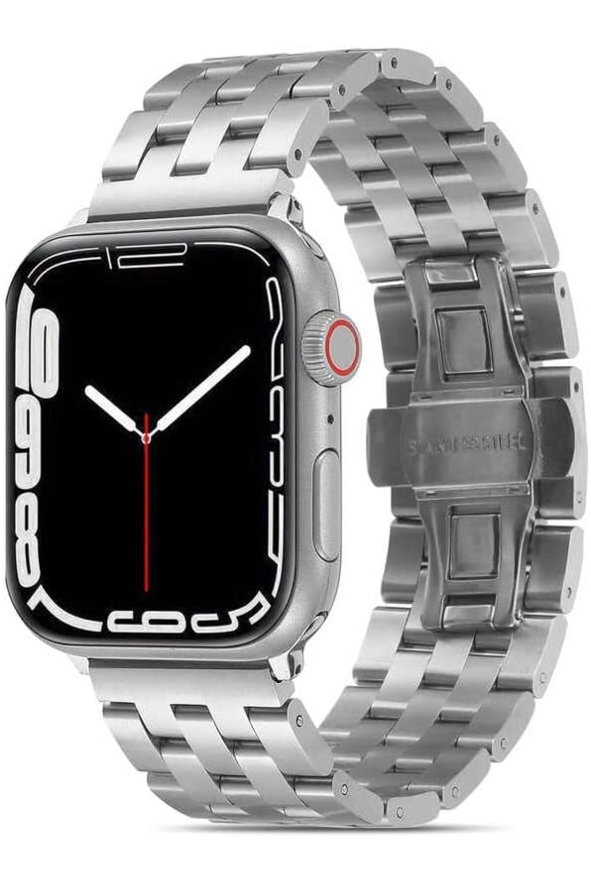 DERİK dsr İle Uyumlu Watch 38mm/40mm KRD-20 Metal Kordon Siyah hrn 1122015