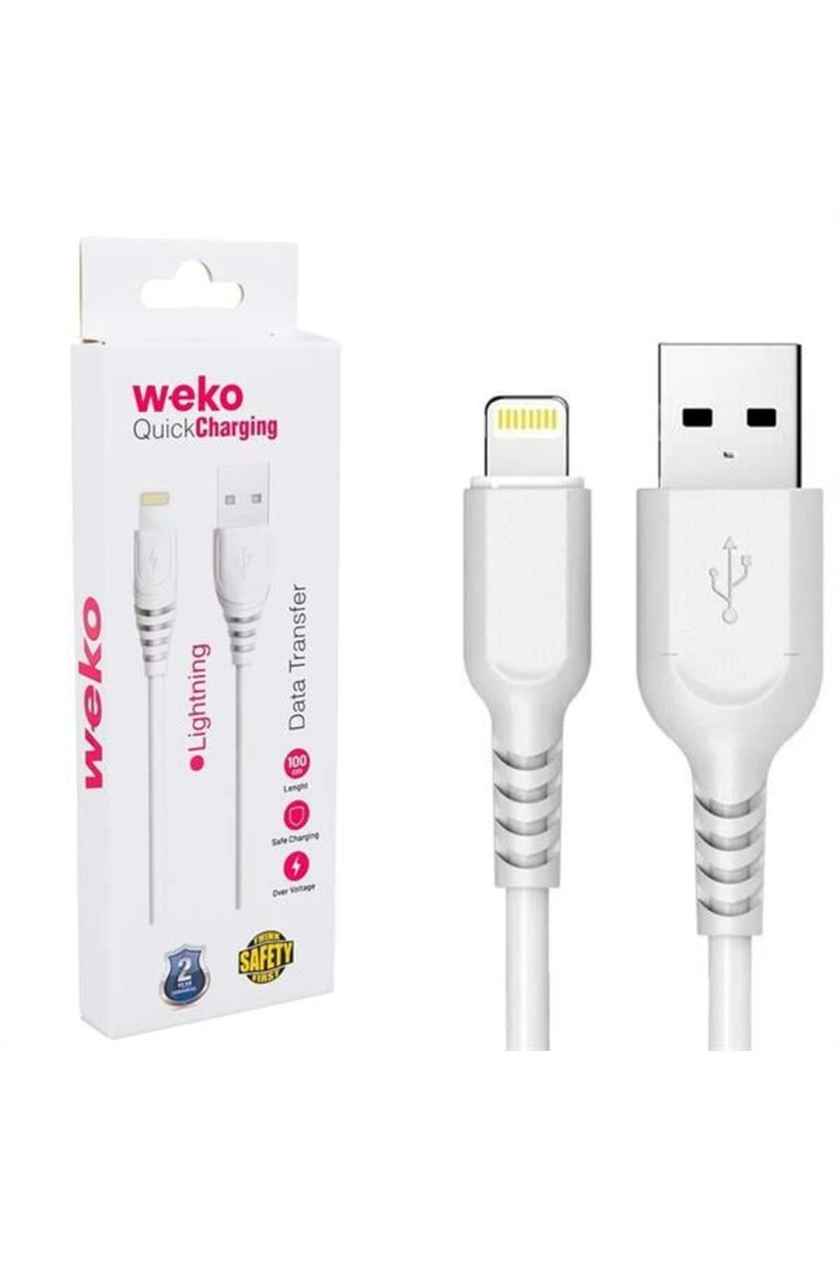 Pazarcan Weko Wk-22019 Usb To Lightning Telefon Şarj Kablosu