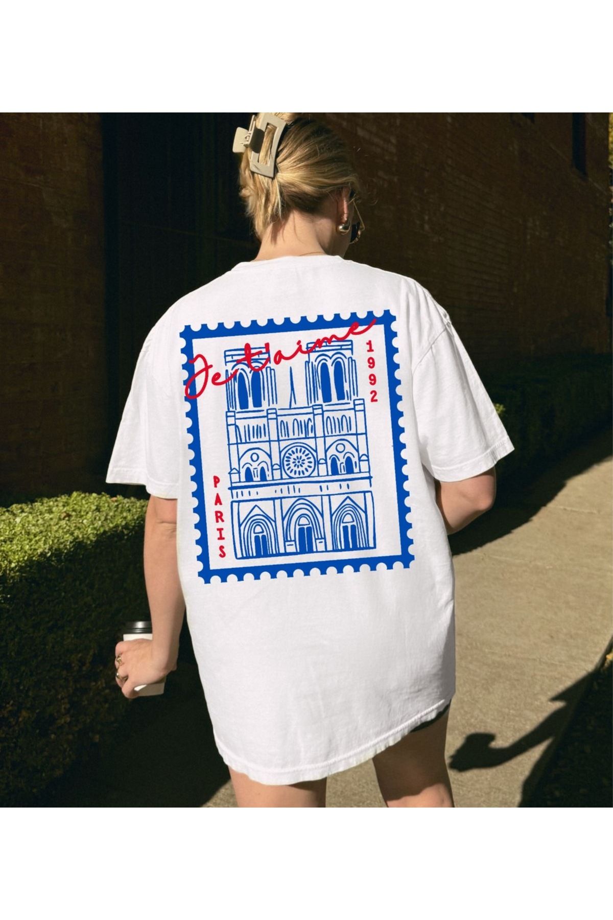 Jose Clothing Oversize Kesim Kısa Kollu Baskılı T-shirt