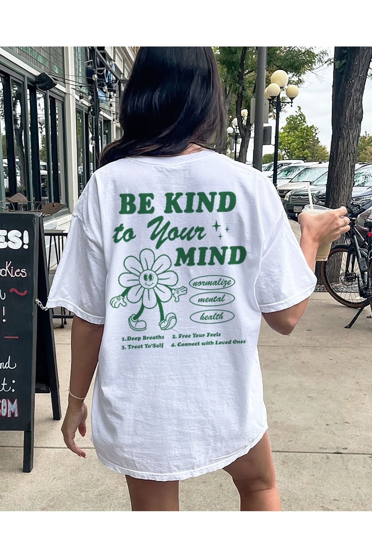 sole stories Oversize Kesim Kısa Kollu Baskılı T-shirt