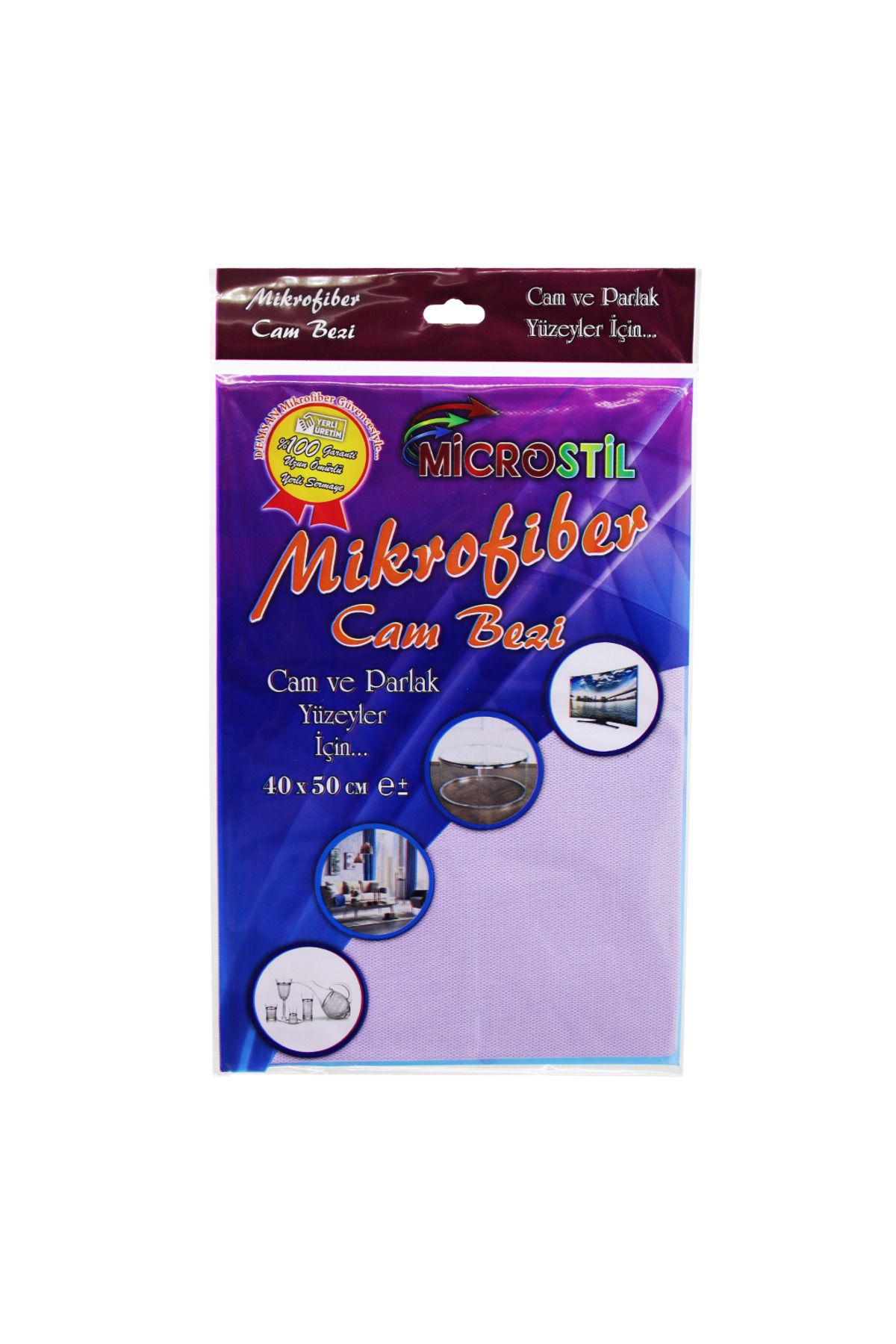 DERİK Derik 40X50CM MİKROFİBER TEMİZLİK CAM BEZİ YENİ 1122015