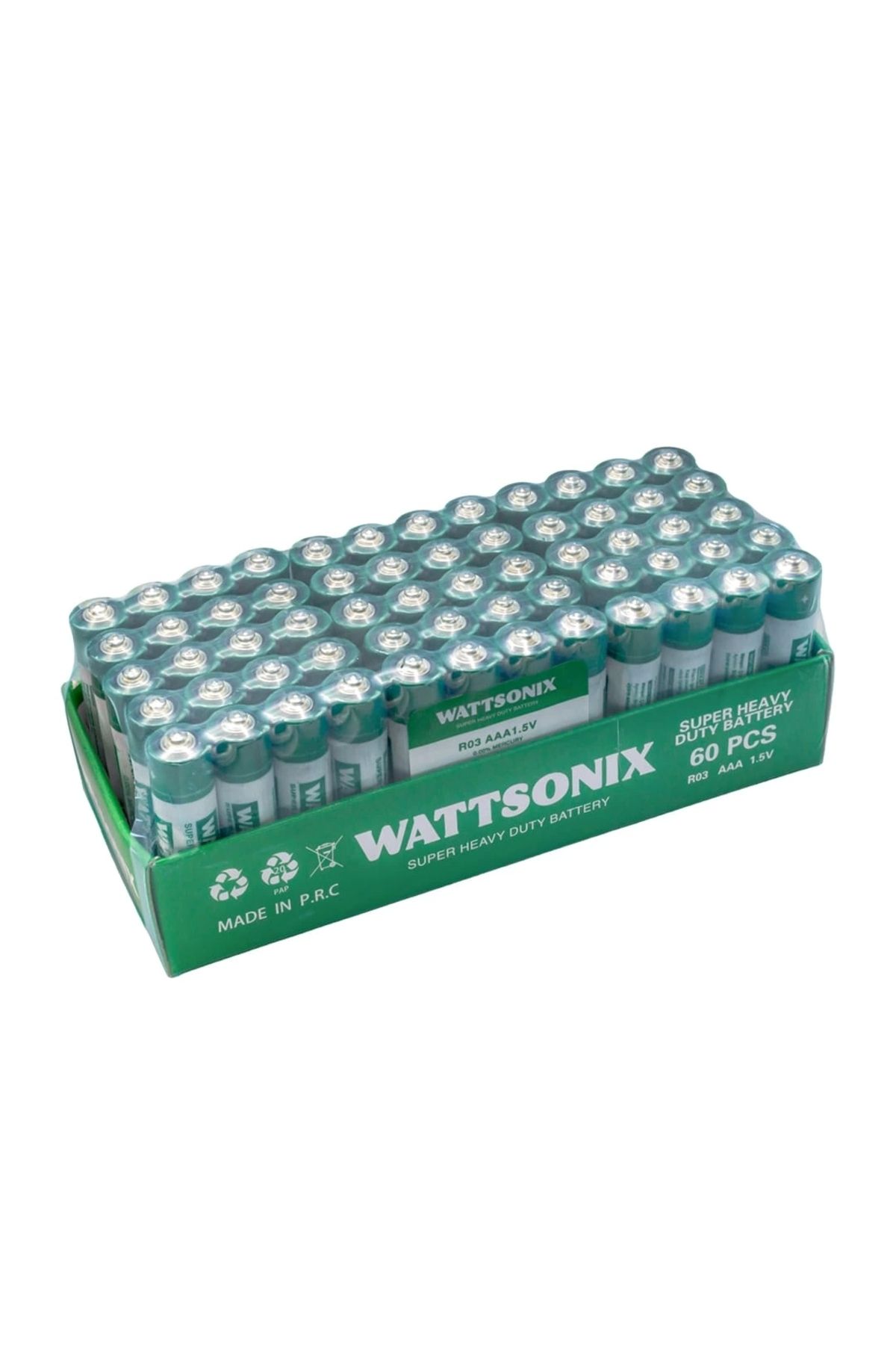 HayMed Wattsonıx R03 Aaa İnce Kalem Pil 60lı Paket - Kumanda Pili (4172)