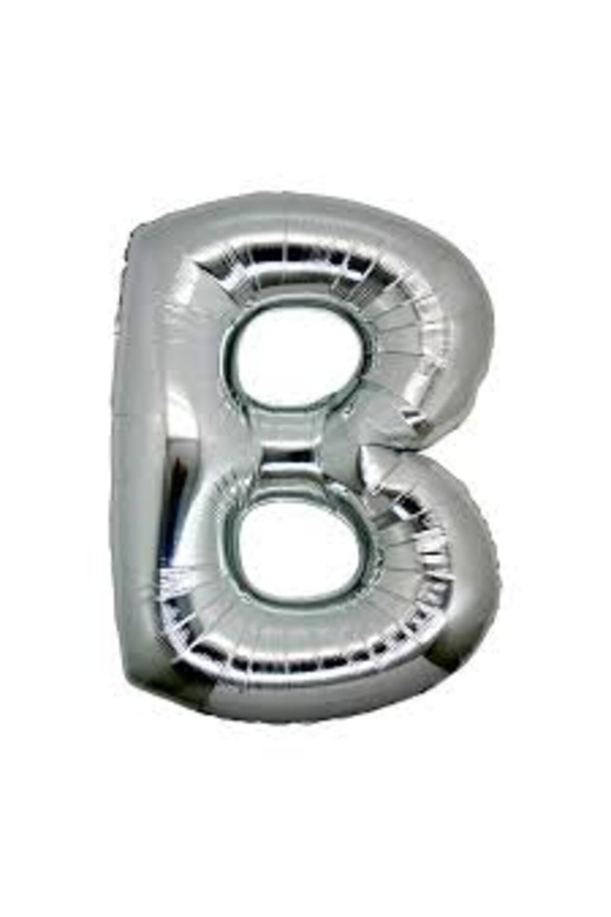 KDROĞLU KDROGLU B Harf o Balon Gümüş Renk 40 inç New Desing 1109836