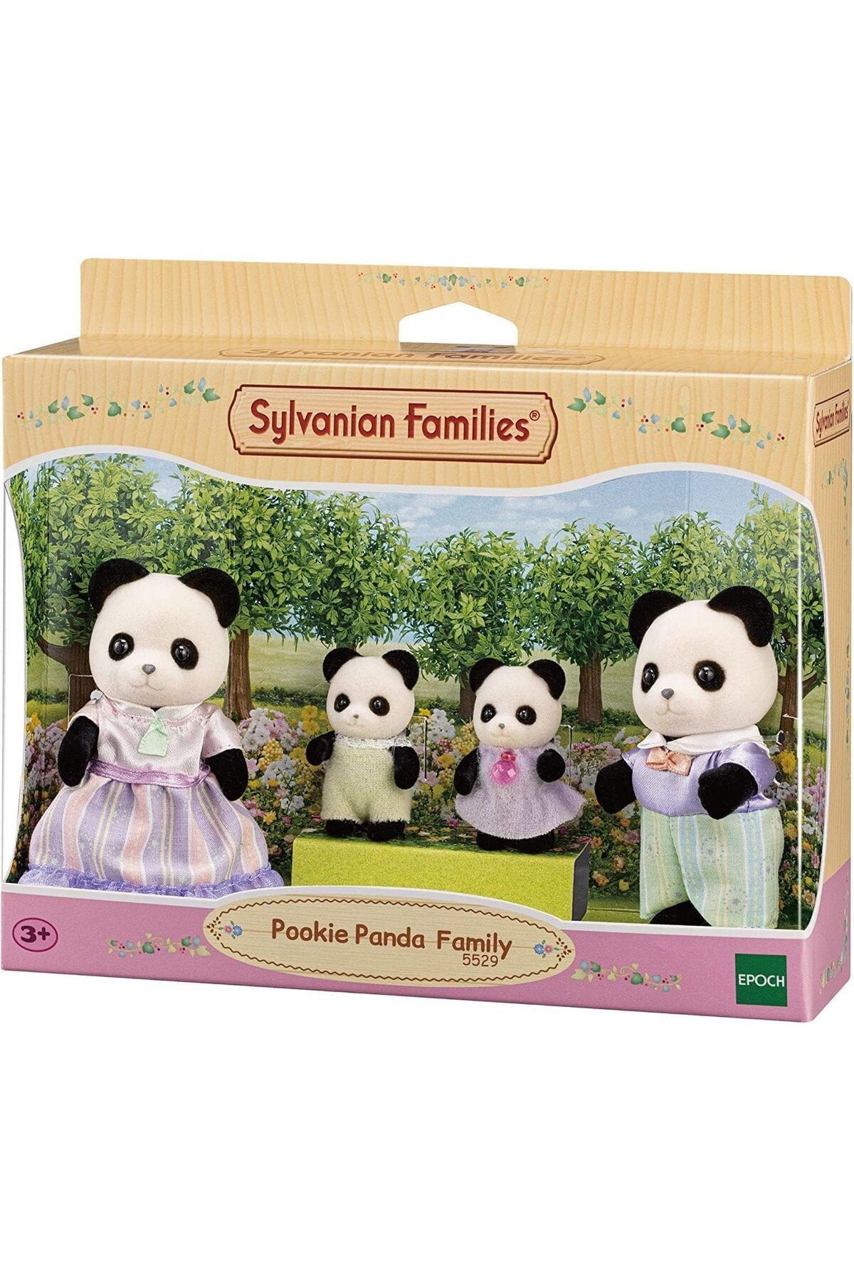 KDROĞLU KDROGLU Sylvanian Families 5529 Pookie Panda Ailesi, 5529 New Desing 1109836