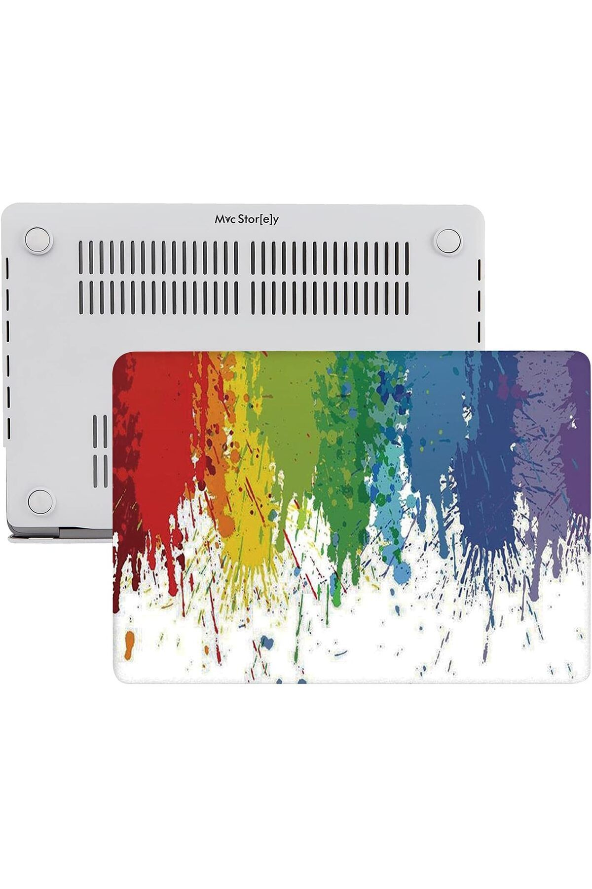 KDROĞLU KDROGLU Macbook Pro Kılıf 13 inç Paint01NL (Eski HDMI'lı Model 2012-2015) A1425 A1502 ile Uyumlu
