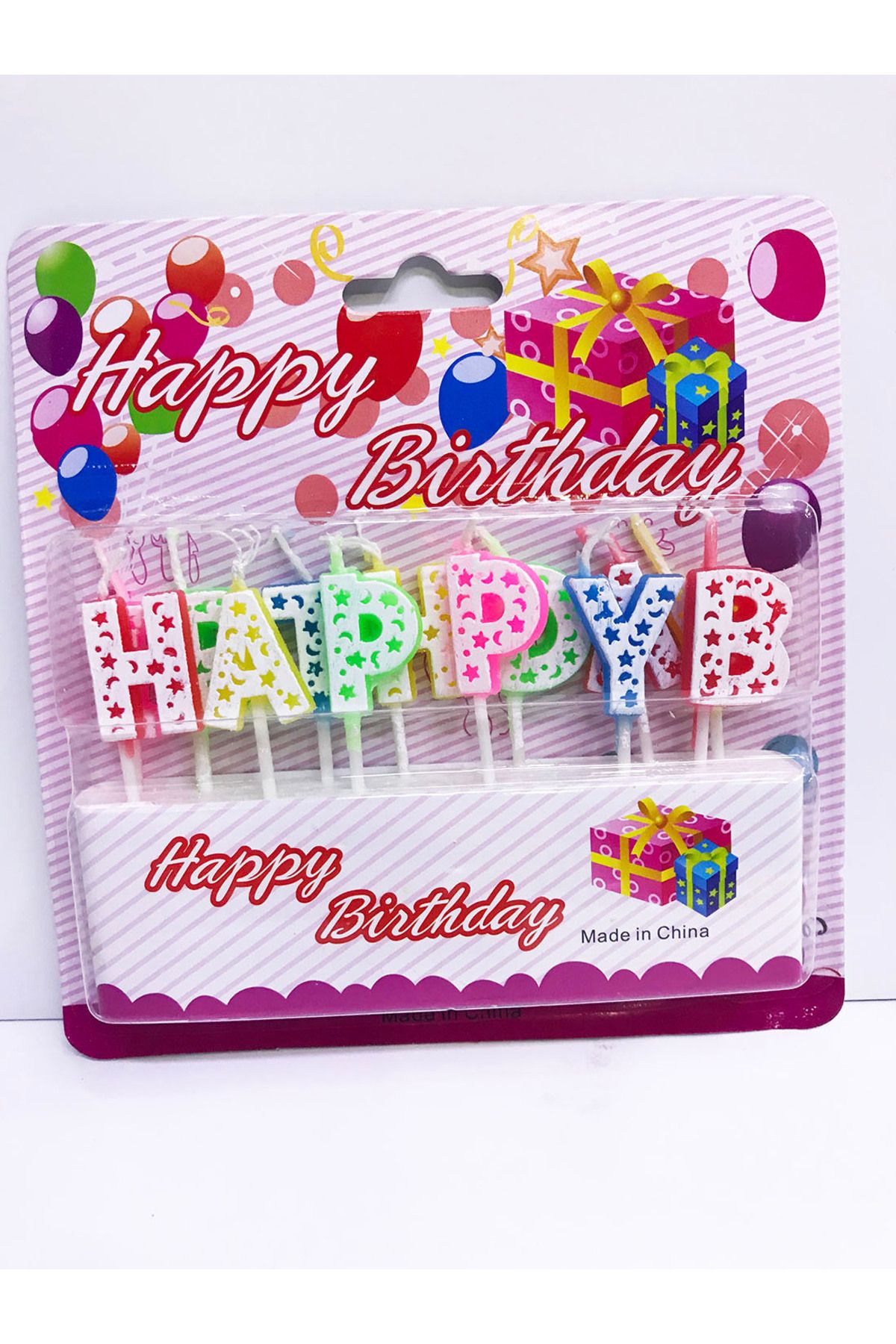 KDROĞLU KDROGLU Happy Birthday Renkli Mum New Desing 1109836