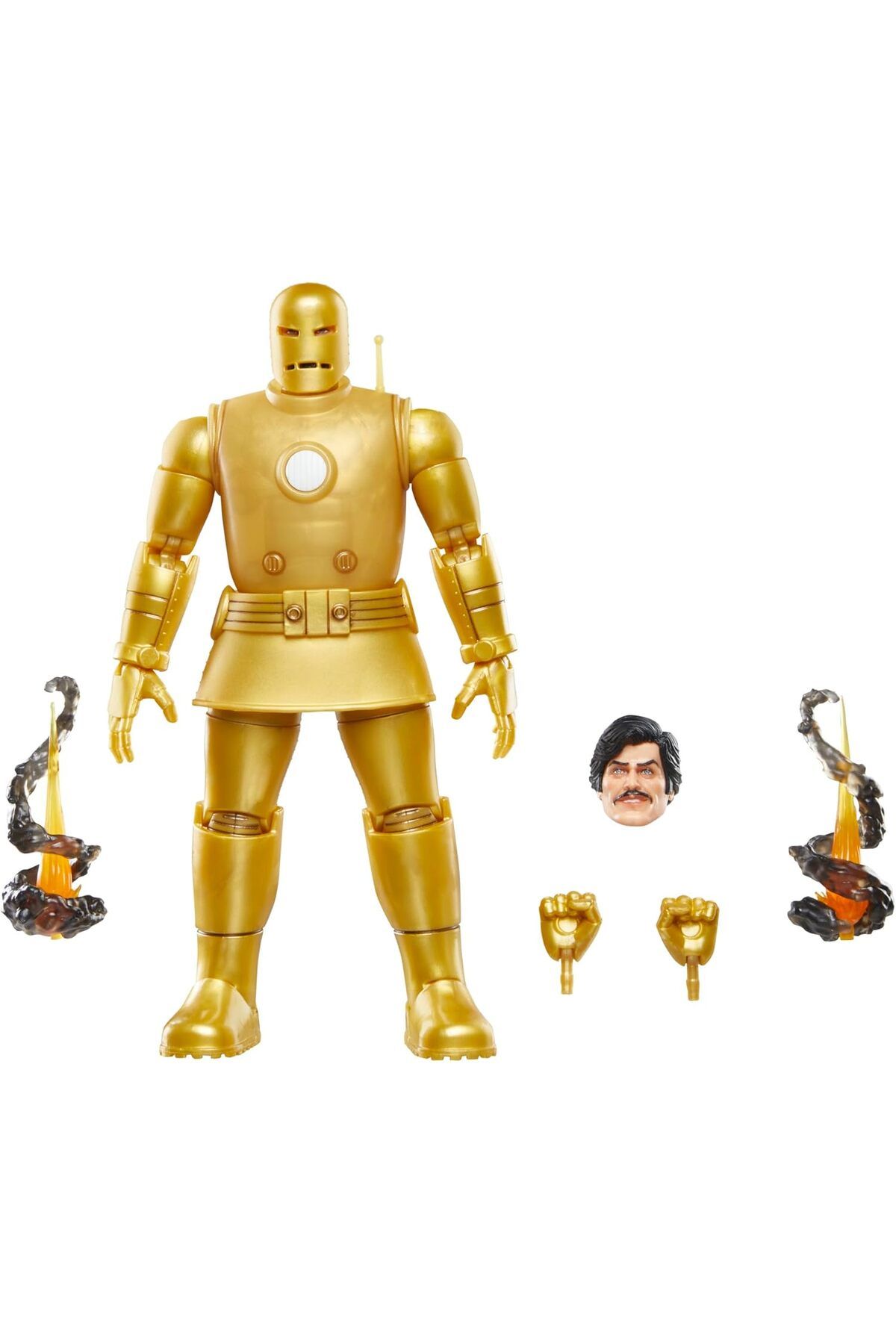 KDROĞLU Efsaneler Serisi Iron Man (Model 01 - Altın), Iron Man Comics Koleksiyon 15,5 cm Aksiyon Fi