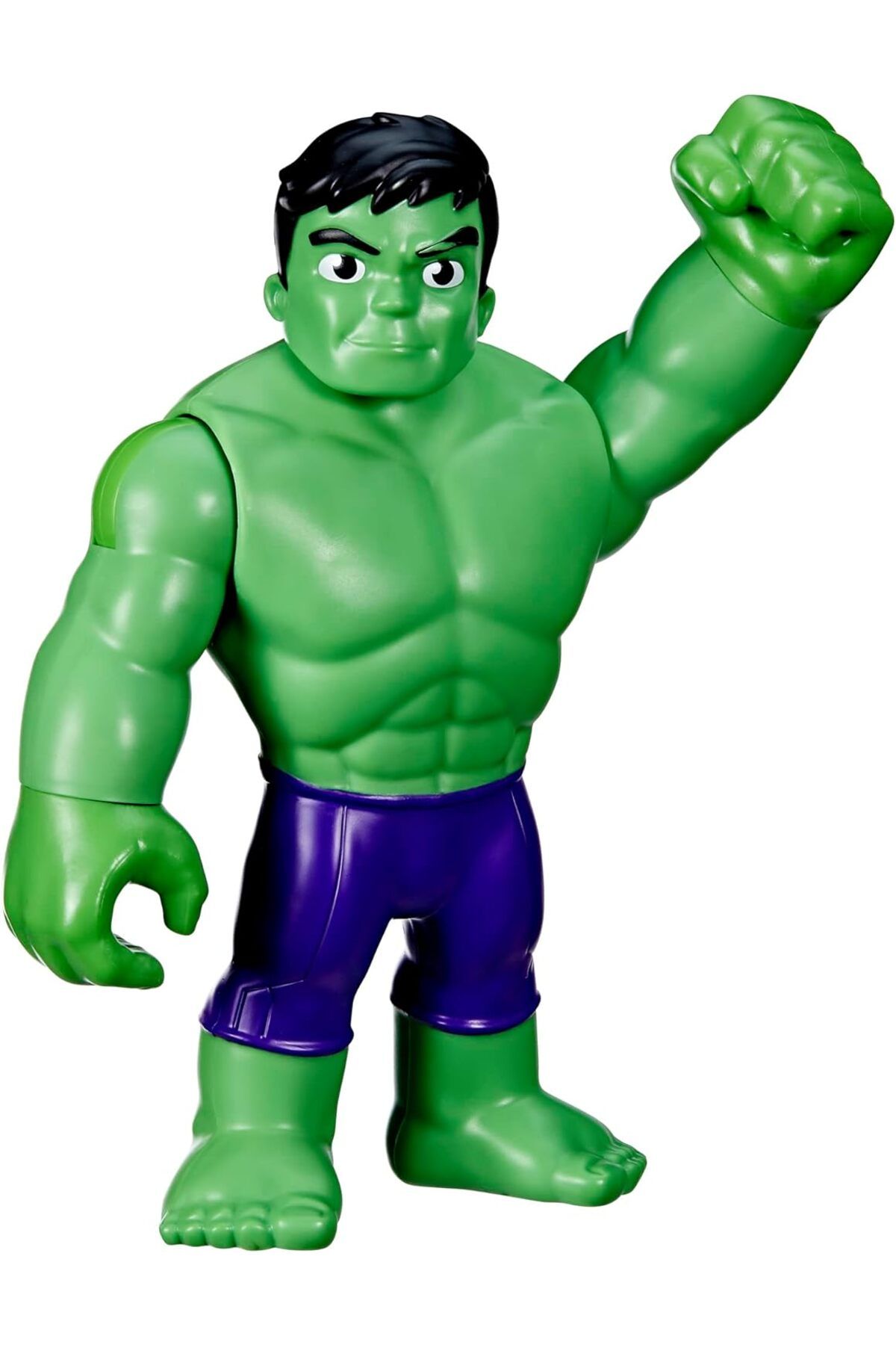DERİK Derik Spidey and His Amazing Friends 22,5 cm Uzunluğunda Büyük Boy Hulk Aksiyon Figürü, Okul Ö