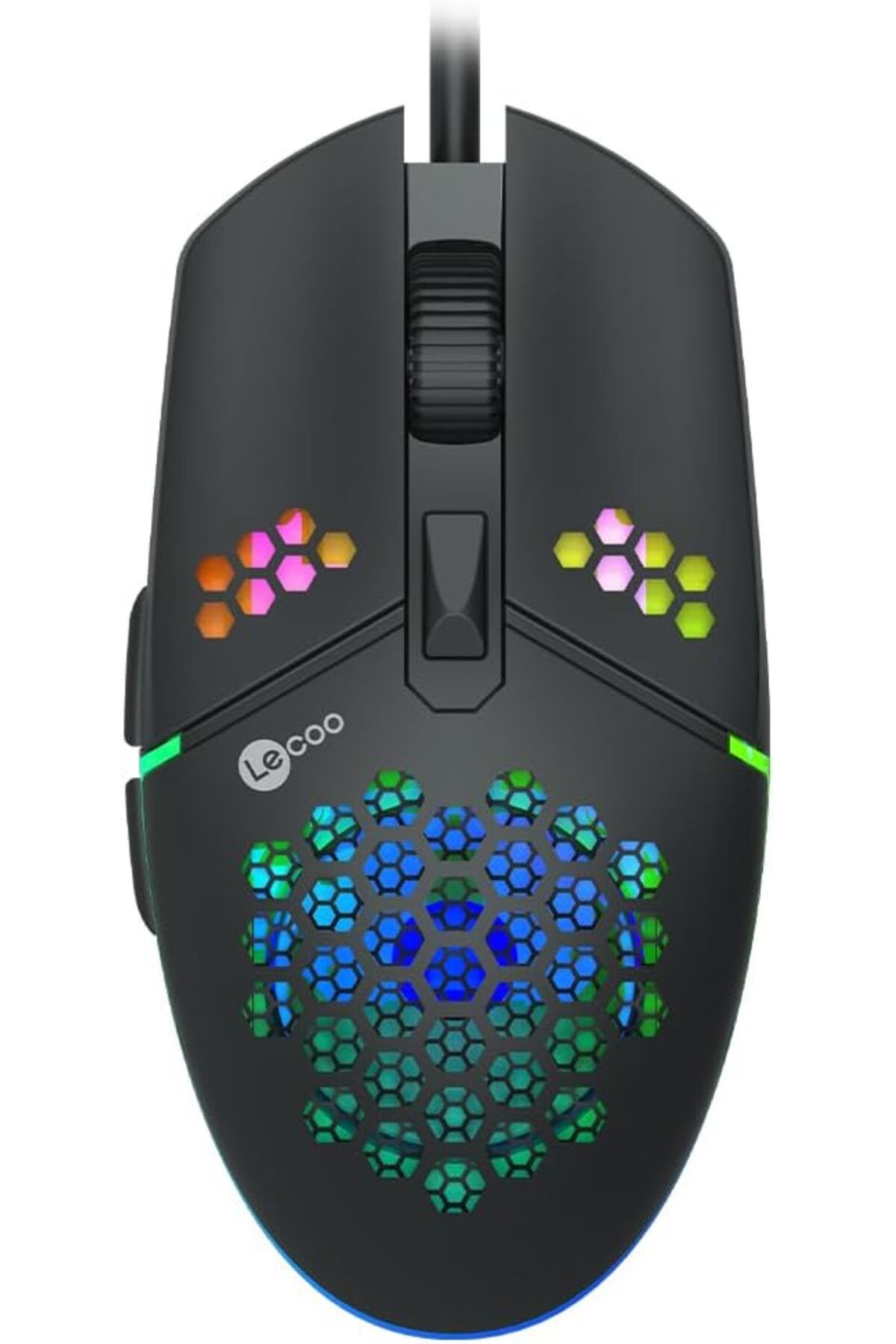 ÇAĞUR çağur MS105 Kablolu 3200DPI 6 Tuşlu RGB LED Aydınlatmalı 103gr Ağırlık Optik Sensör Oyuncu