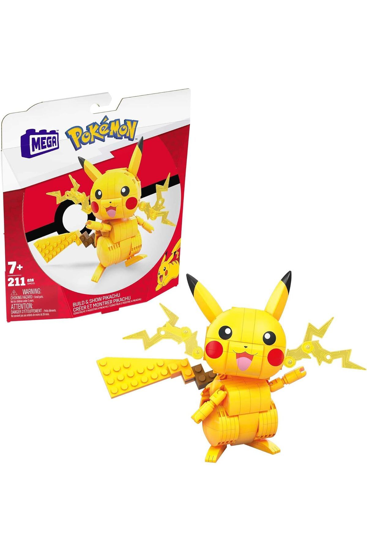 KDROĞLU KDROGLU Bloks Construx Pokemon Pikachu 10cm New Desing 1109836